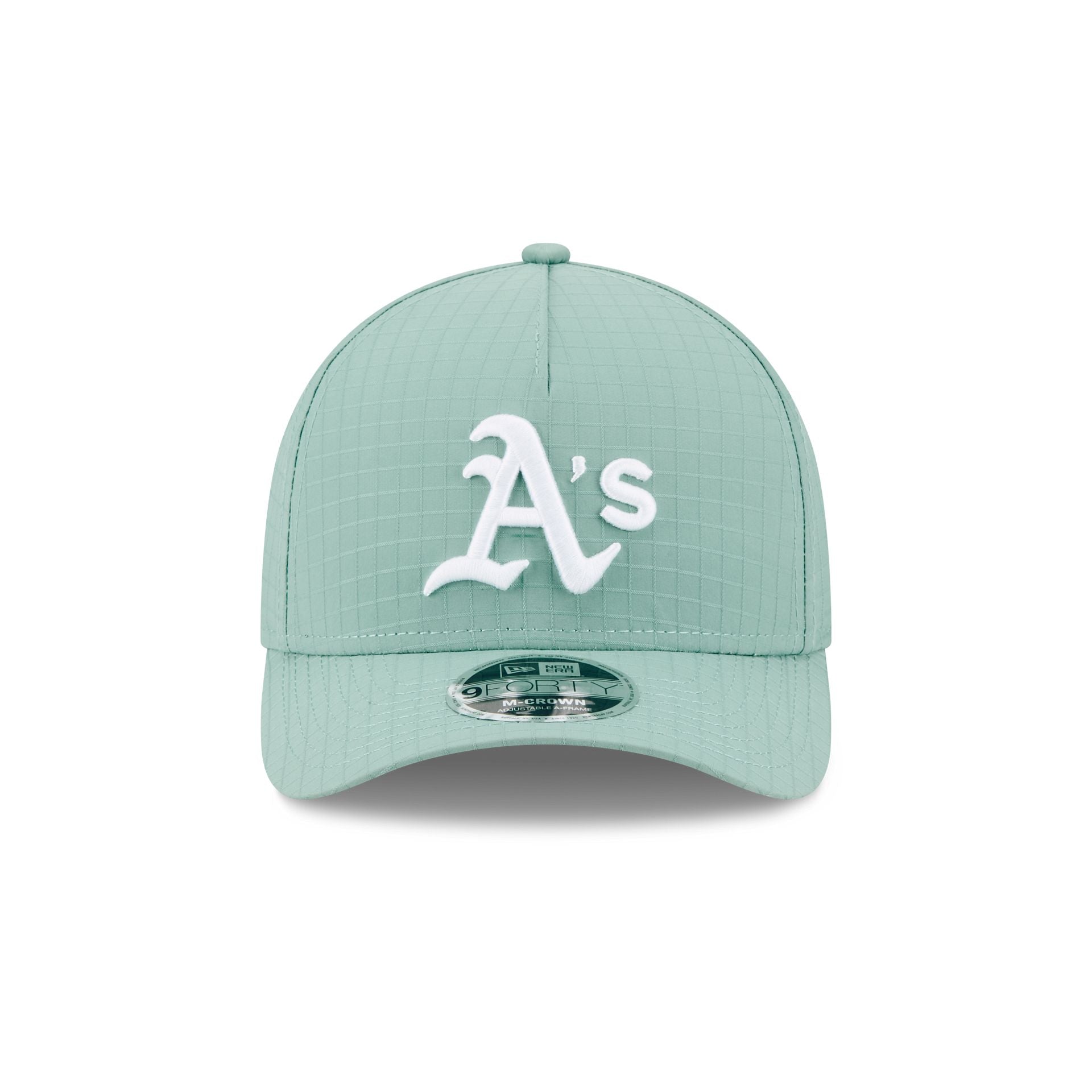 Athletics Green Ripstop 9FORTY M-Crown A-Frame Snapback Hat - Image 2