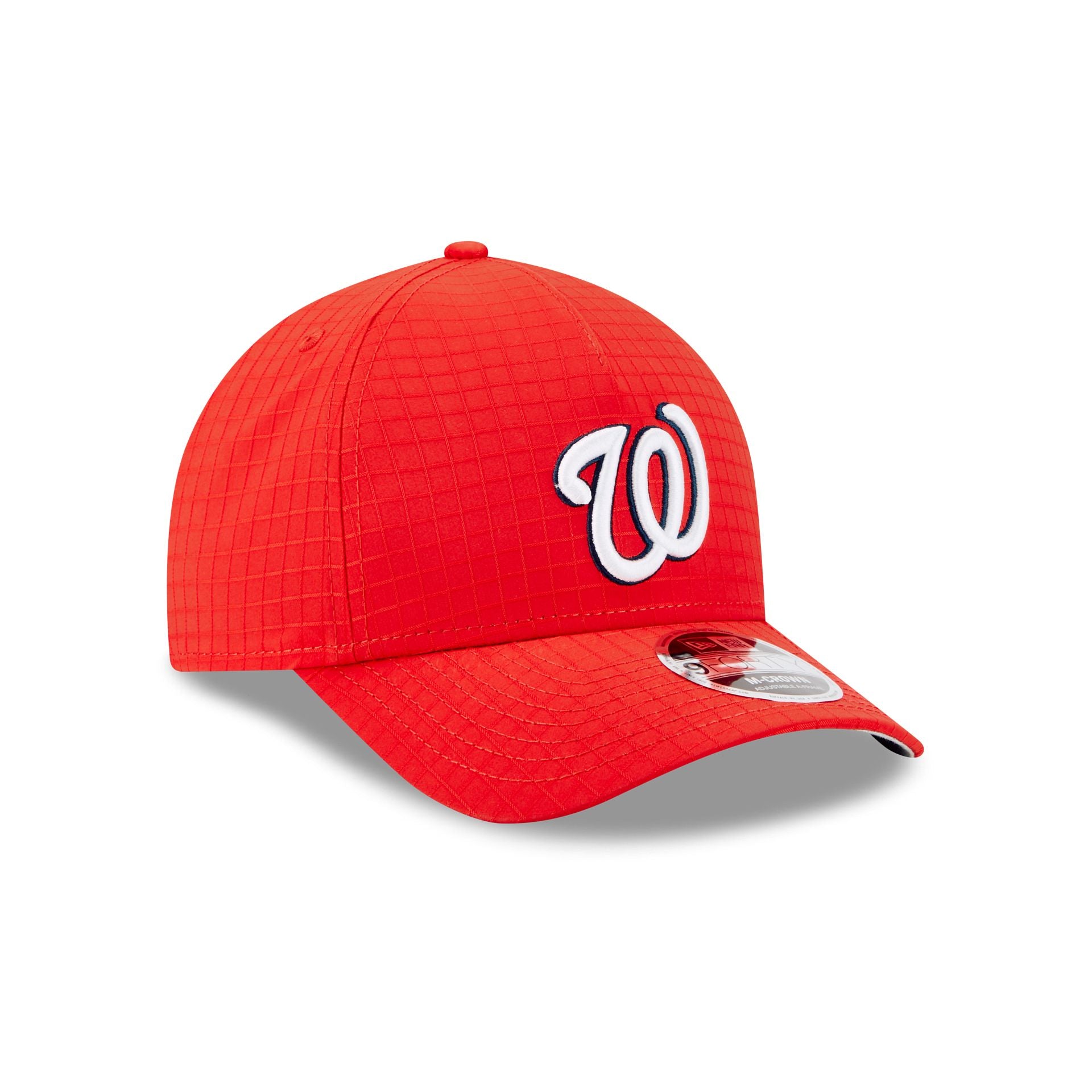 Washington Nationals Ripstop 9FORTY M-Crown A-Frame Snapback Hat - Image 3