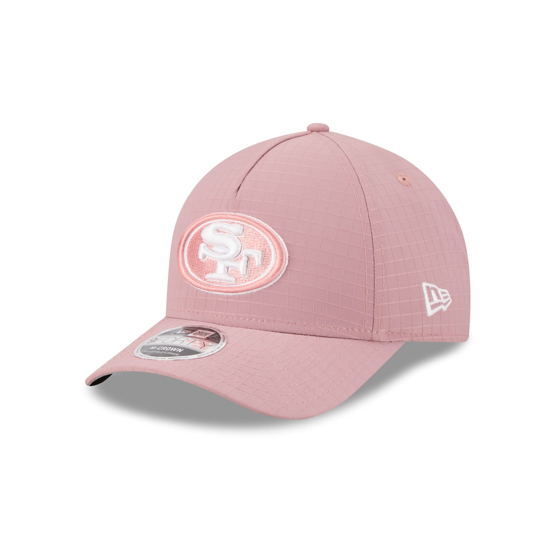 San Francisco 49ers Pink Ripstop 9FORTY M-Crown A-Frame Snapback Hat