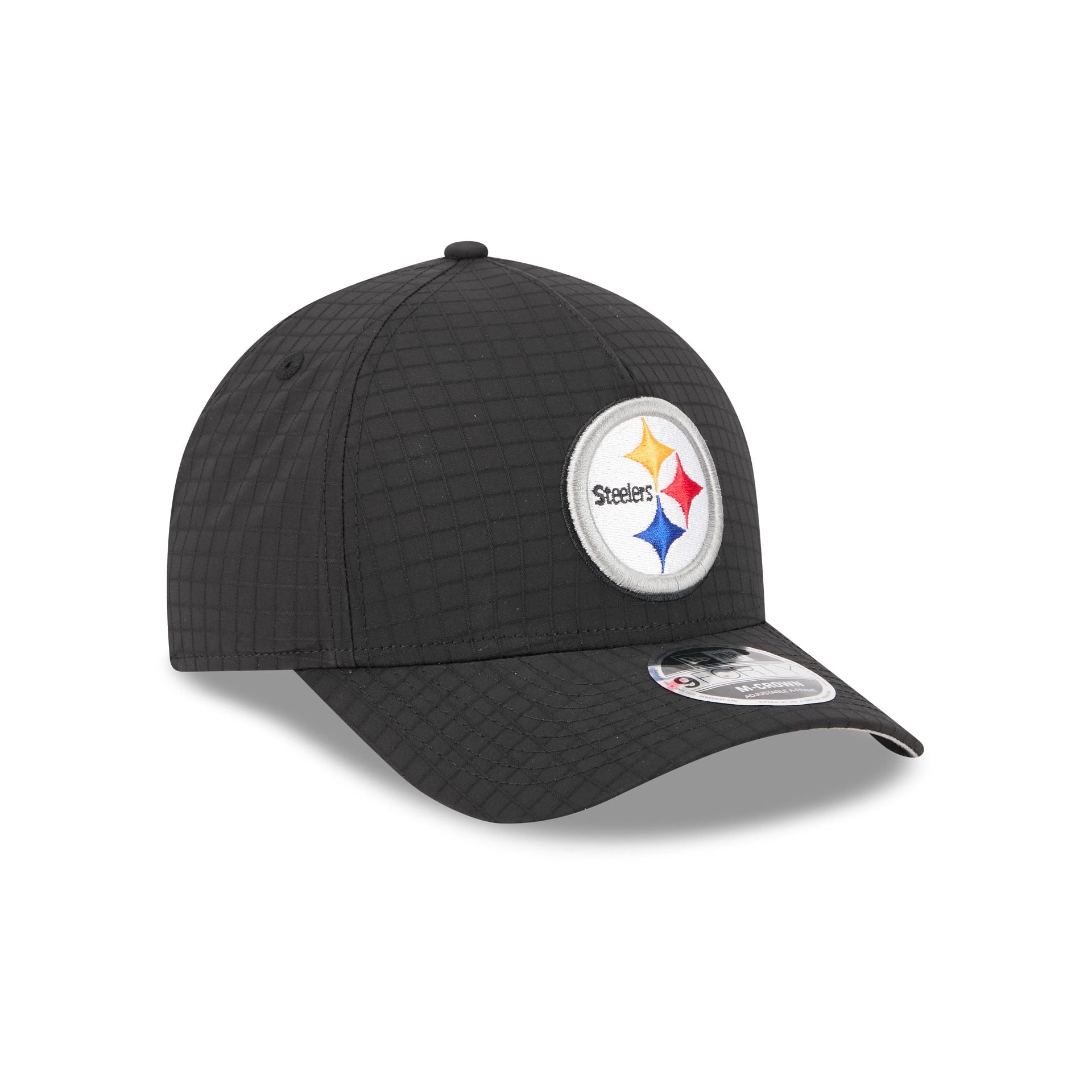 Pittsburgh Steelers Ripstop 9FORTY M-Crown A-Frame Snapback Hat - Image 3