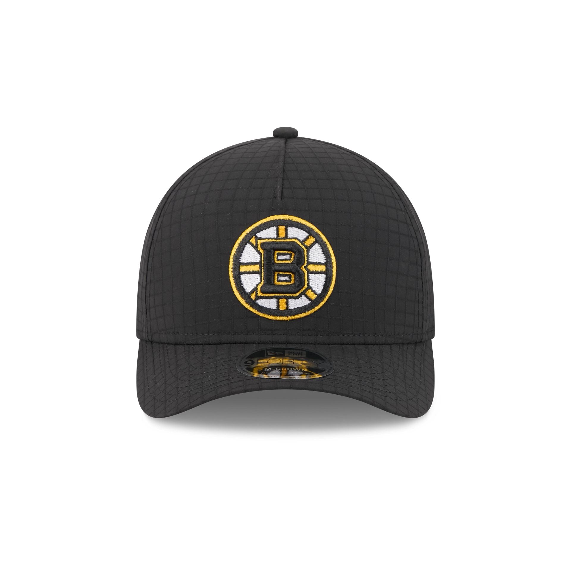 Boston Bruins Ripstop 9FORTY M-Crown A-Frame Snapback Hat - Image 2
