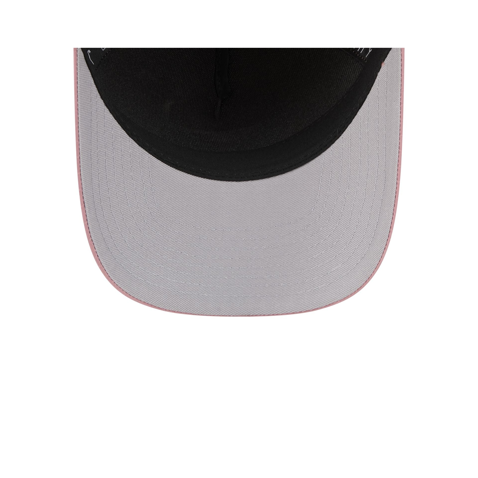 Chicago Bulls Pink Ripstop 9FORTY M-Crown A-Frame Snapback Hat - Image 7