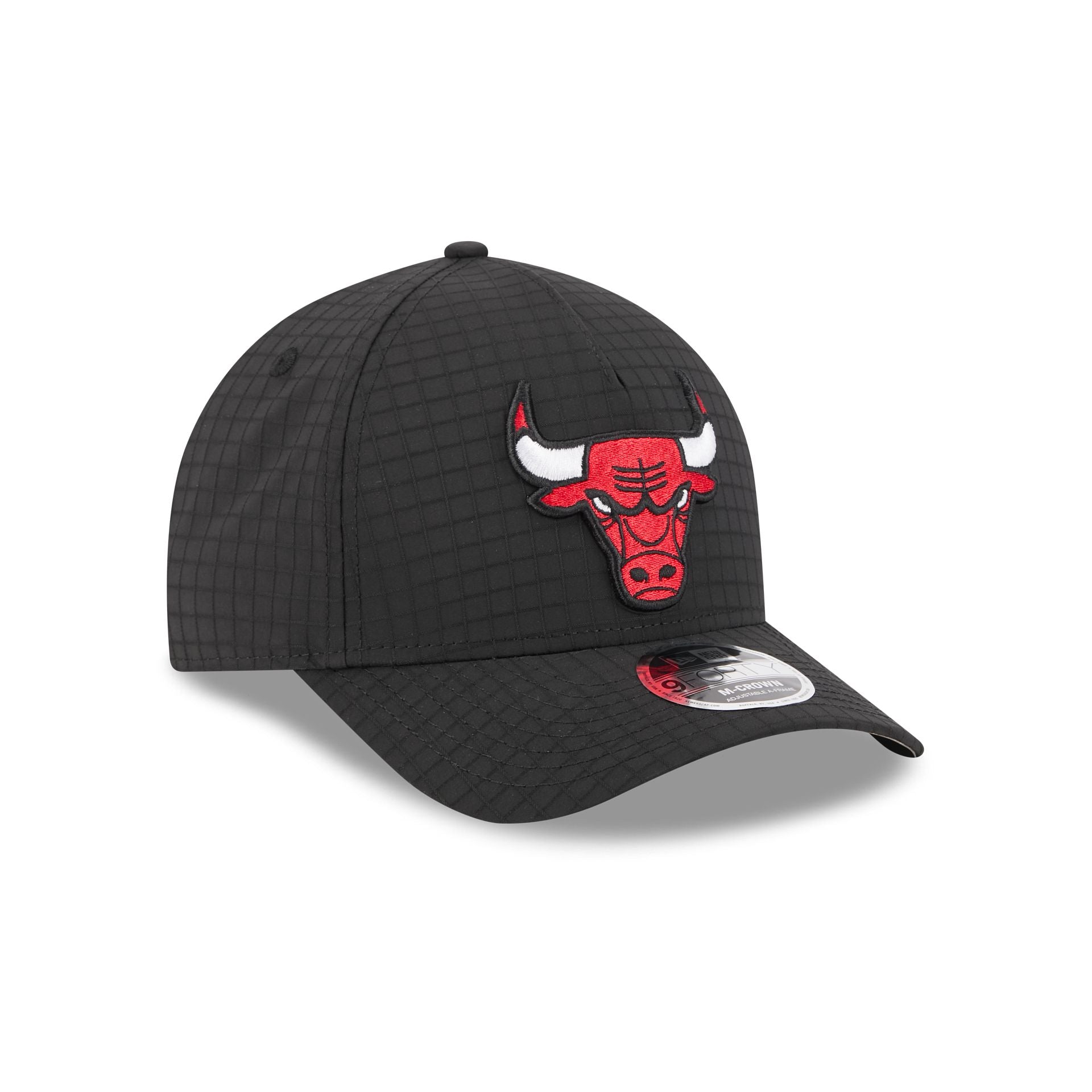 Chicago Bulls Ripstop 9FORTY M-Crown A-Frame Snapback Hat - Image 3