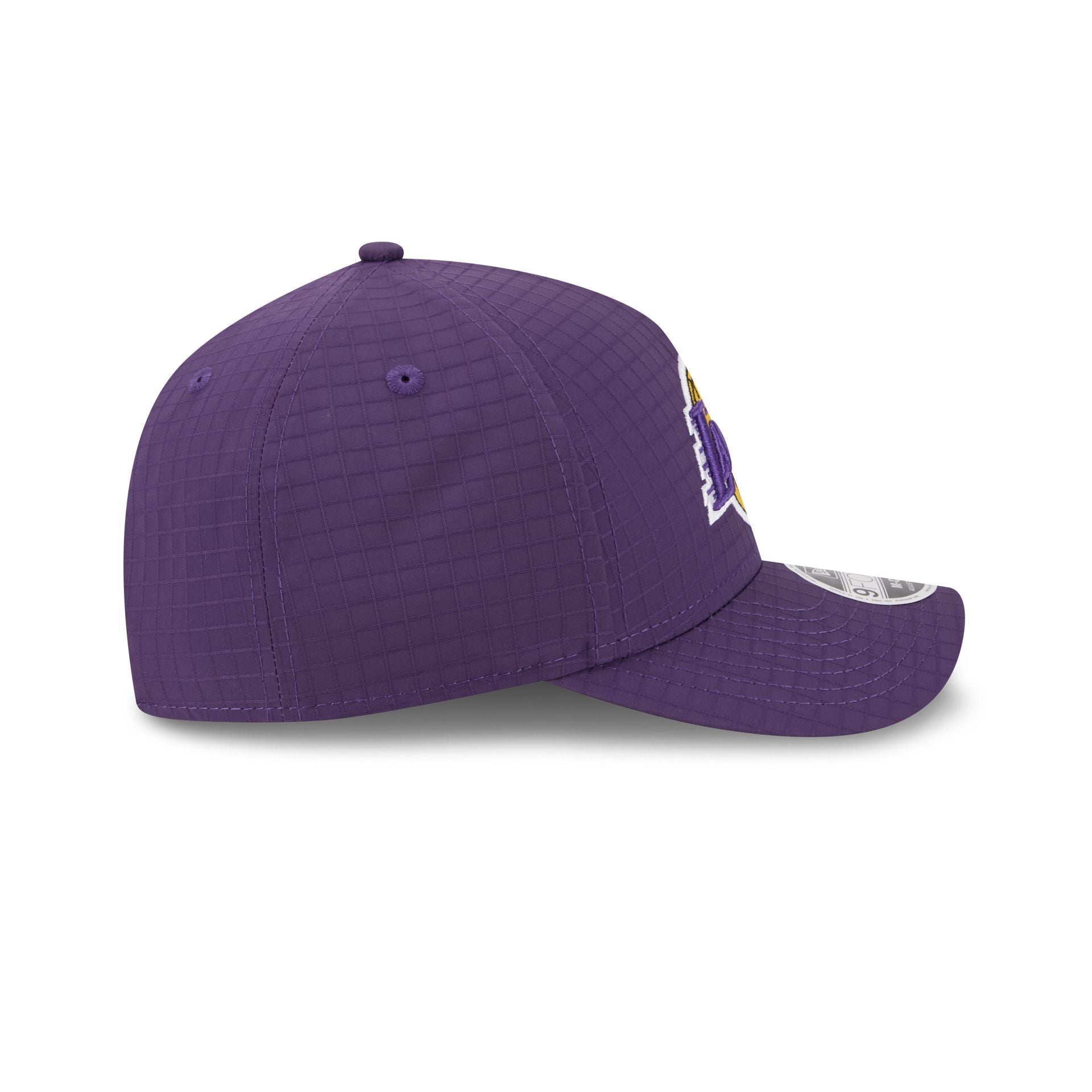 Los Angeles Lakers Ripstop 9FORTY M-Crown A-Frame Snapback Hat - Image 5