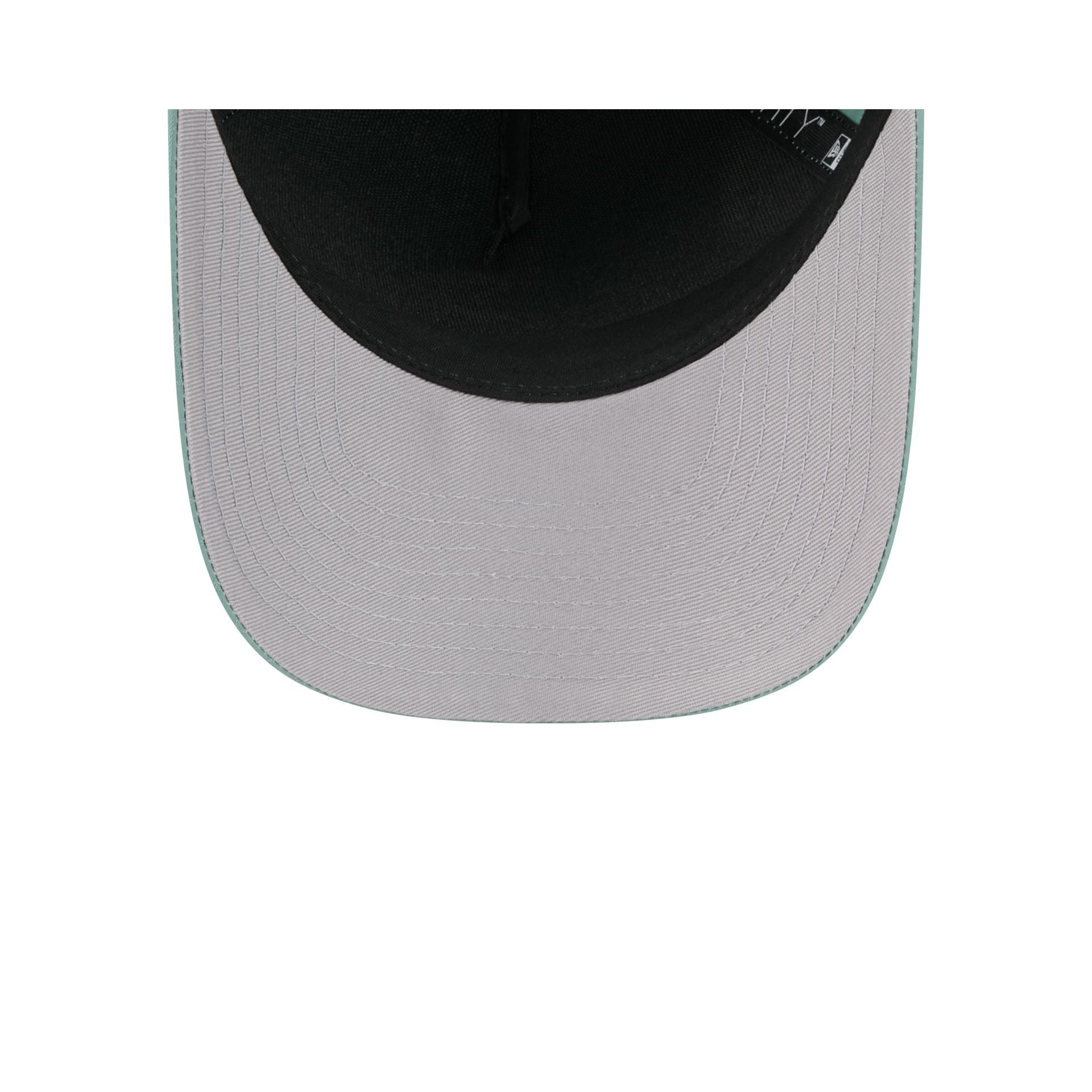 Los Angeles Lakers Green Ripstop 9FORTY M-Crown A-Frame Snapback Hat - Image 7