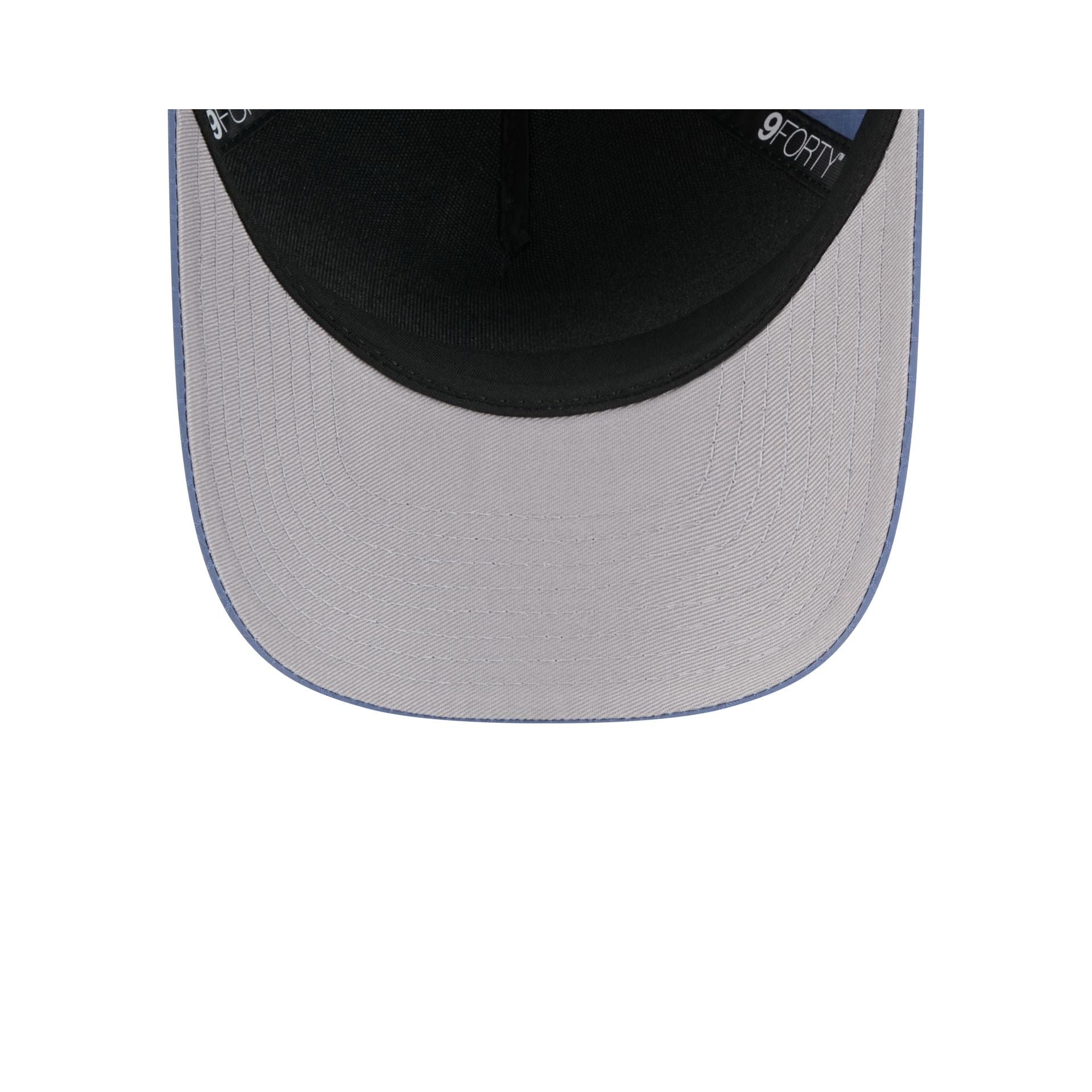 New York Knicks Blue Ripstop 9FORTY M-Crown A-Frame Snapback Hat - Image 7