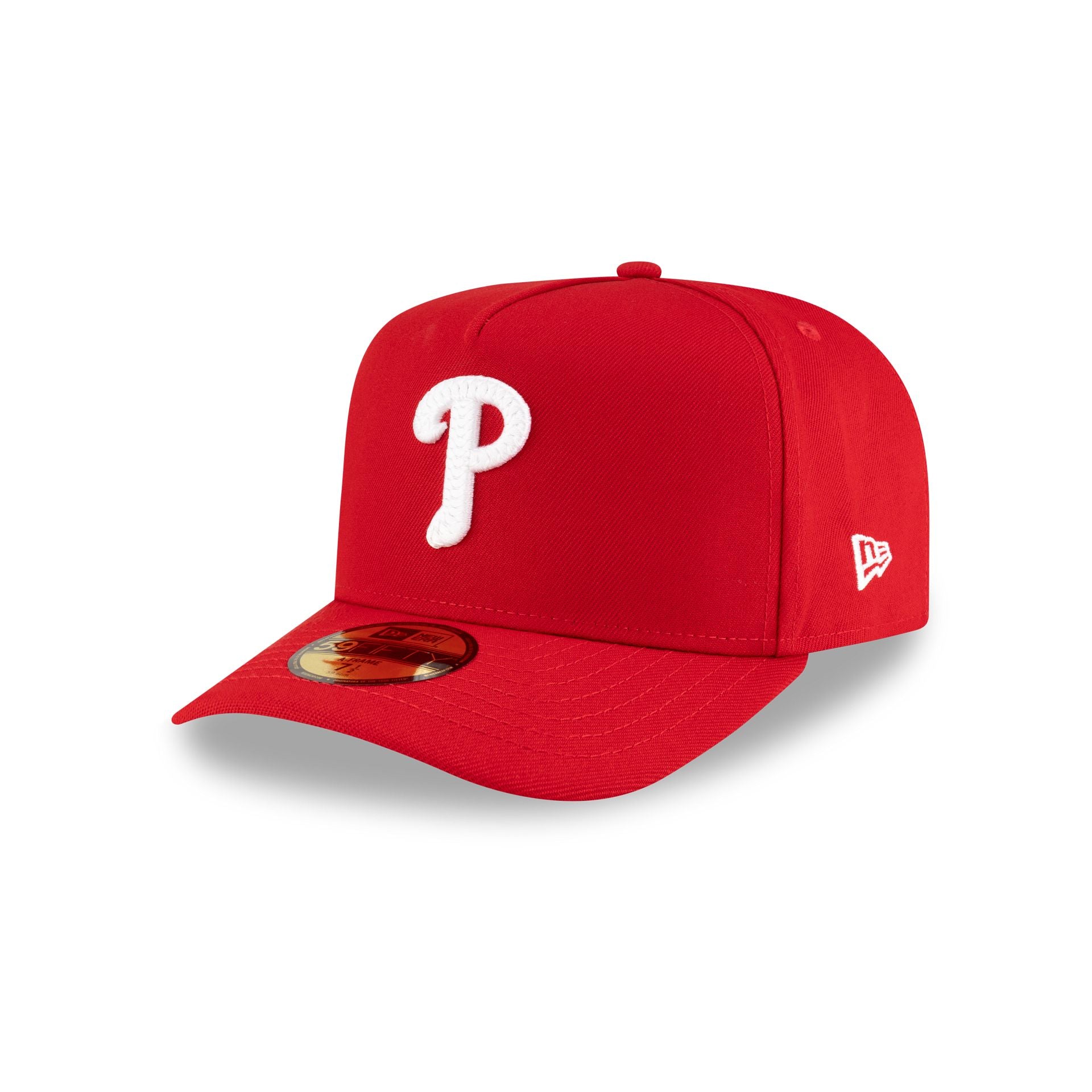 Philadelphia Phillies Script Safety Pin 59FIFTY A-Frame Fitted Hat - Image 3