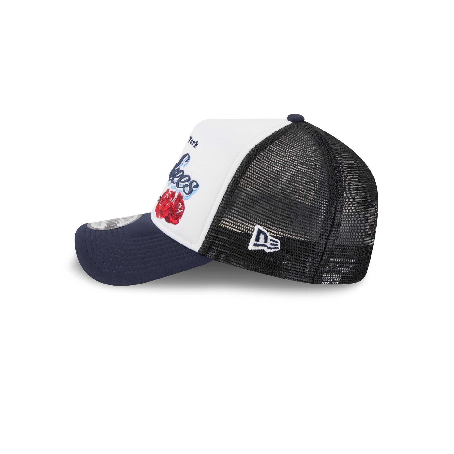 New York Yankees State Flower 9FORTY A-Frame Trucker Hat - Image 5