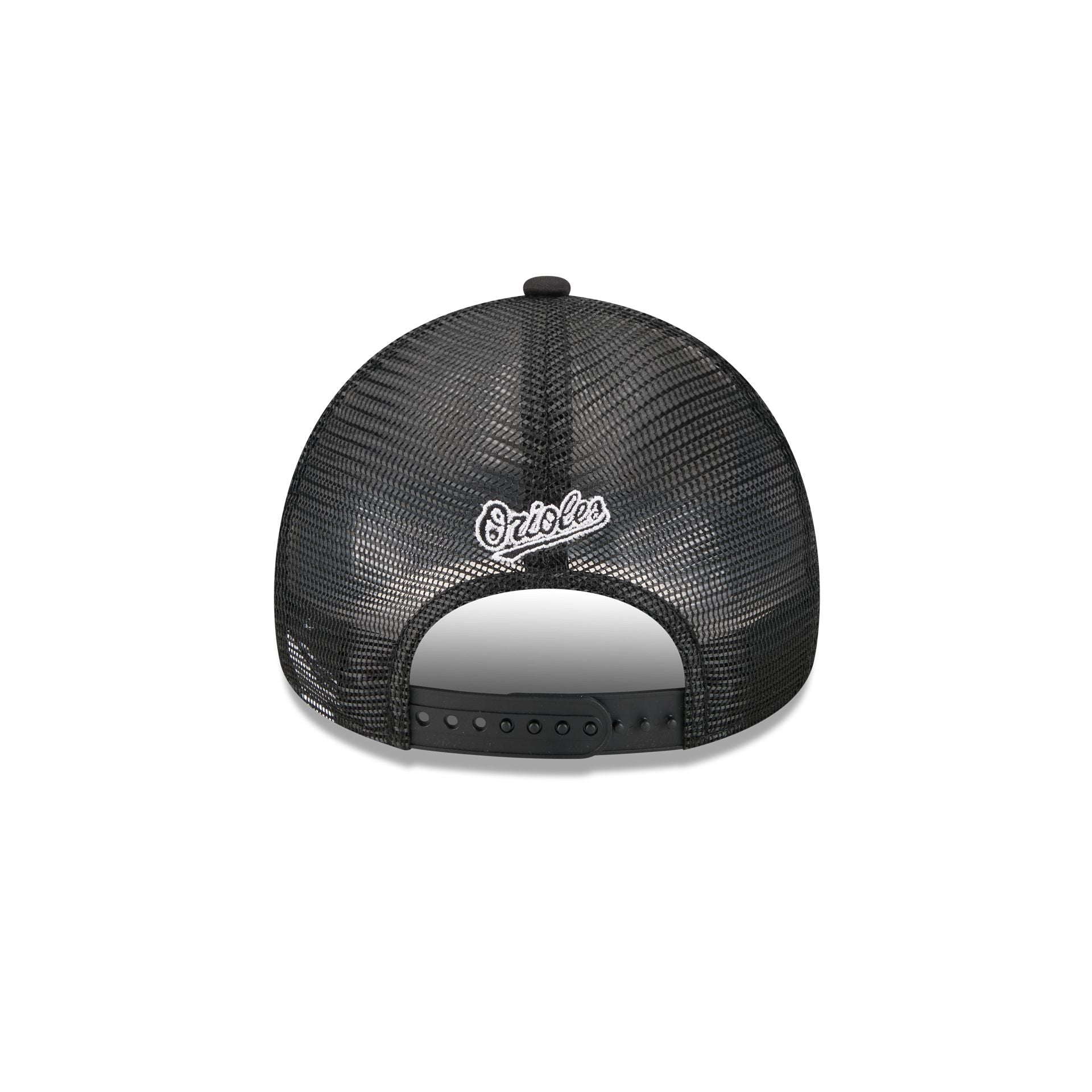 Baltimore Orioles State Flower 9FORTY A-Frame Trucker Hat - Image 6