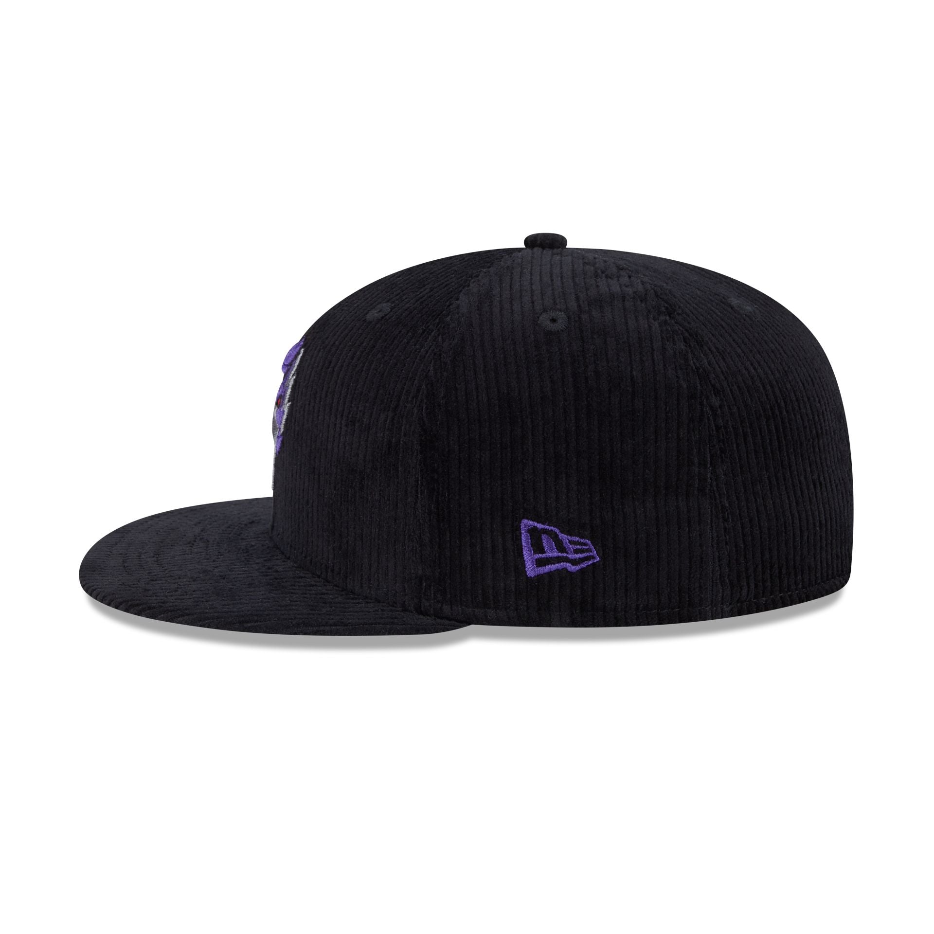 Baltimore Ravens Color Pop Cord 59FIFTY Fitted Hat - Image 5