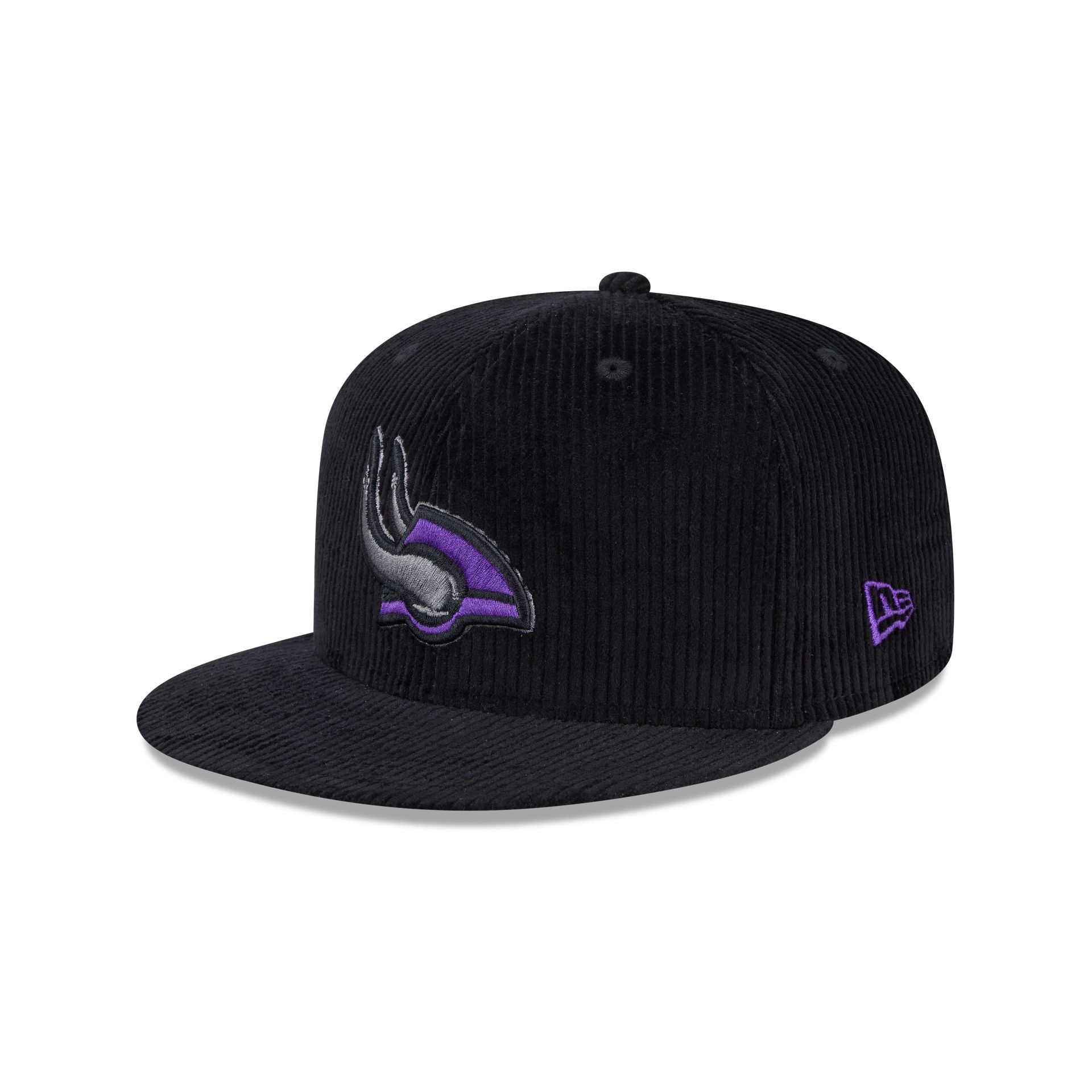 Minnesota Vikings Color Pop Cord 59FIFTY Fitted Hat - Image 3