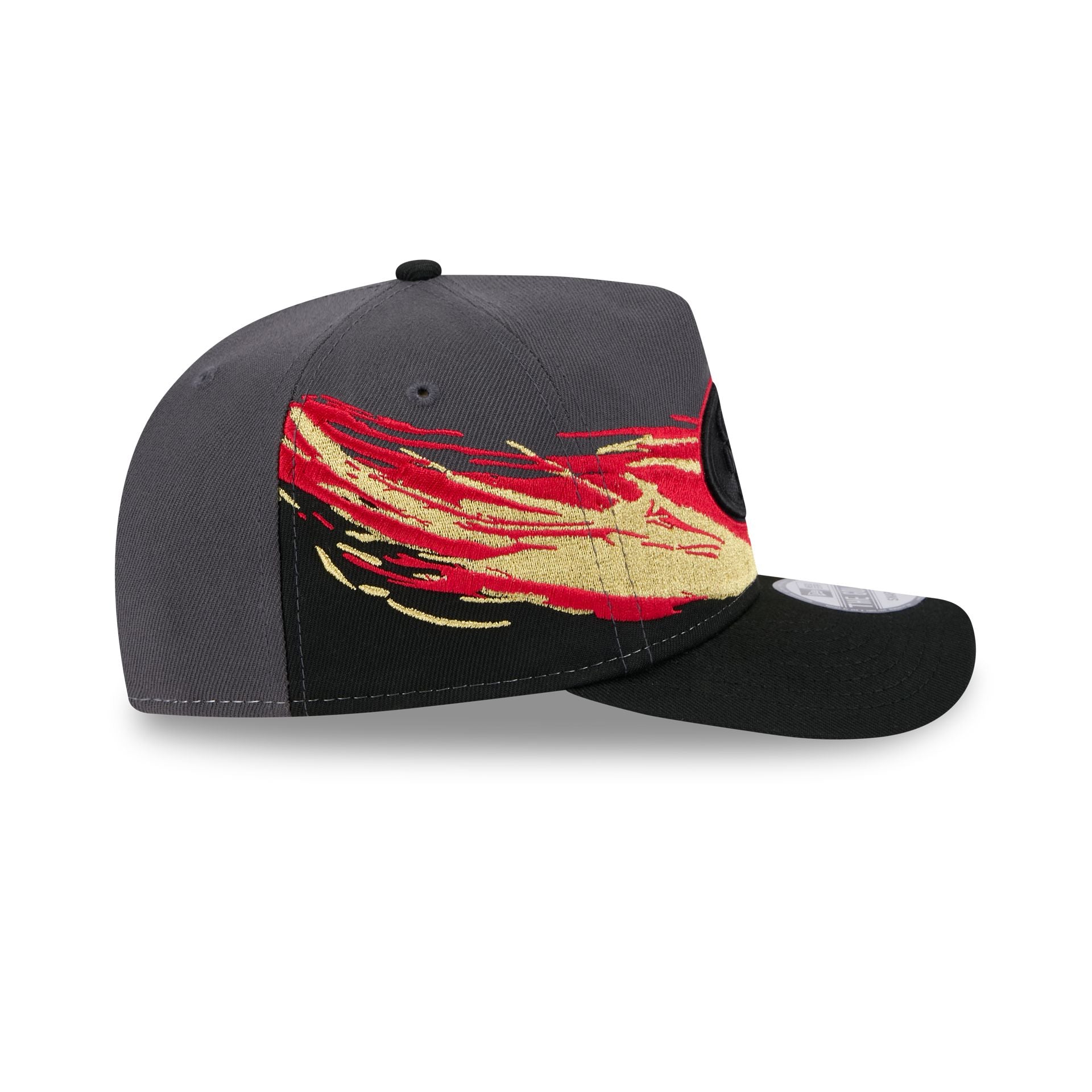San Francisco 49ers Graphite Brushstroke Golfer Hat - Image 5