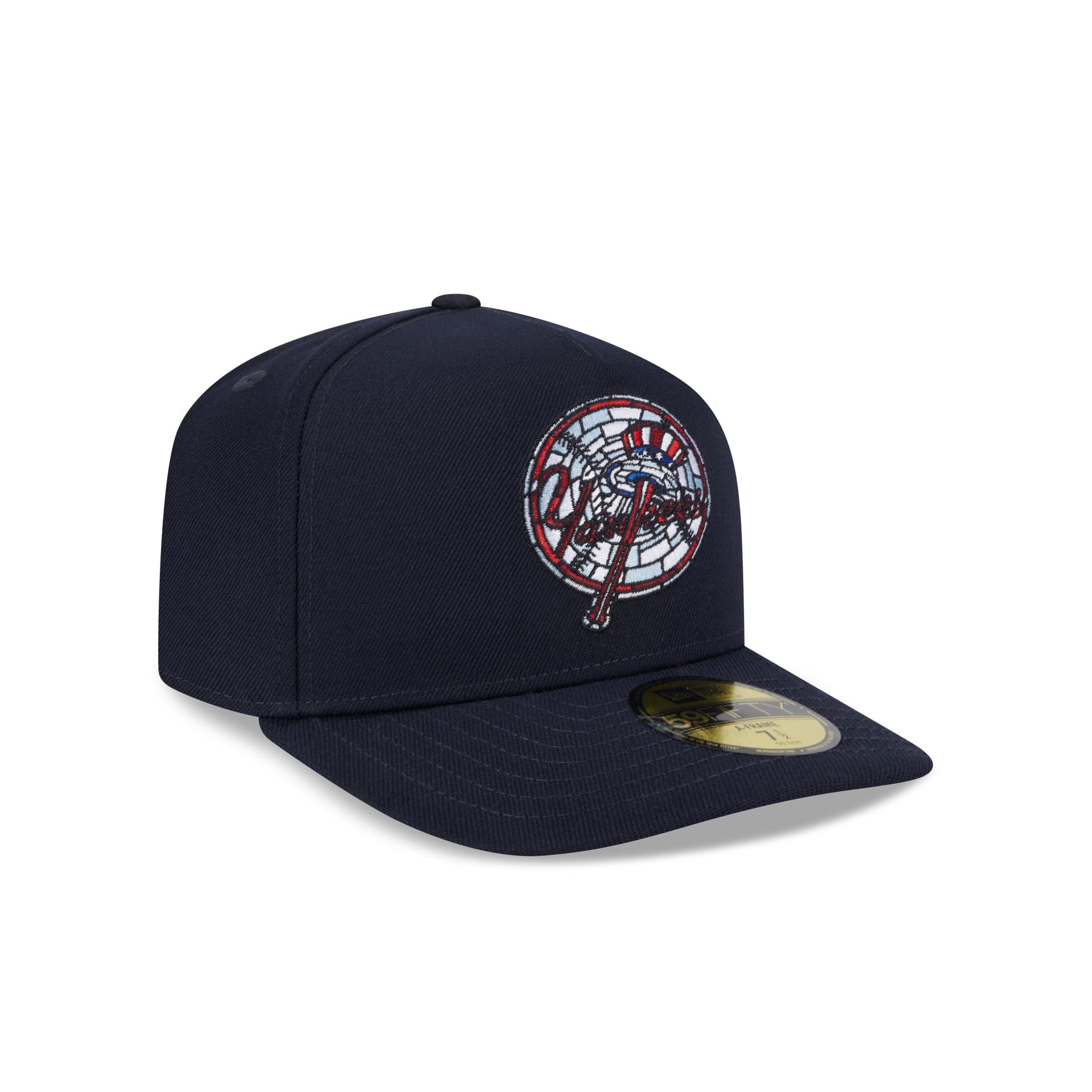 New York Yankees Stained Glass 59FIFTY A-Frame Fitted Hat - Image 3