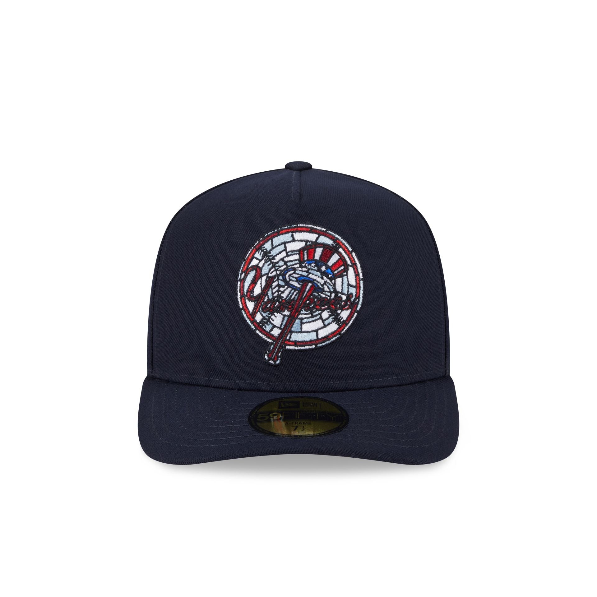 New York Yankees Stained Glass 59FIFTY A-Frame Fitted Hat - Image 2