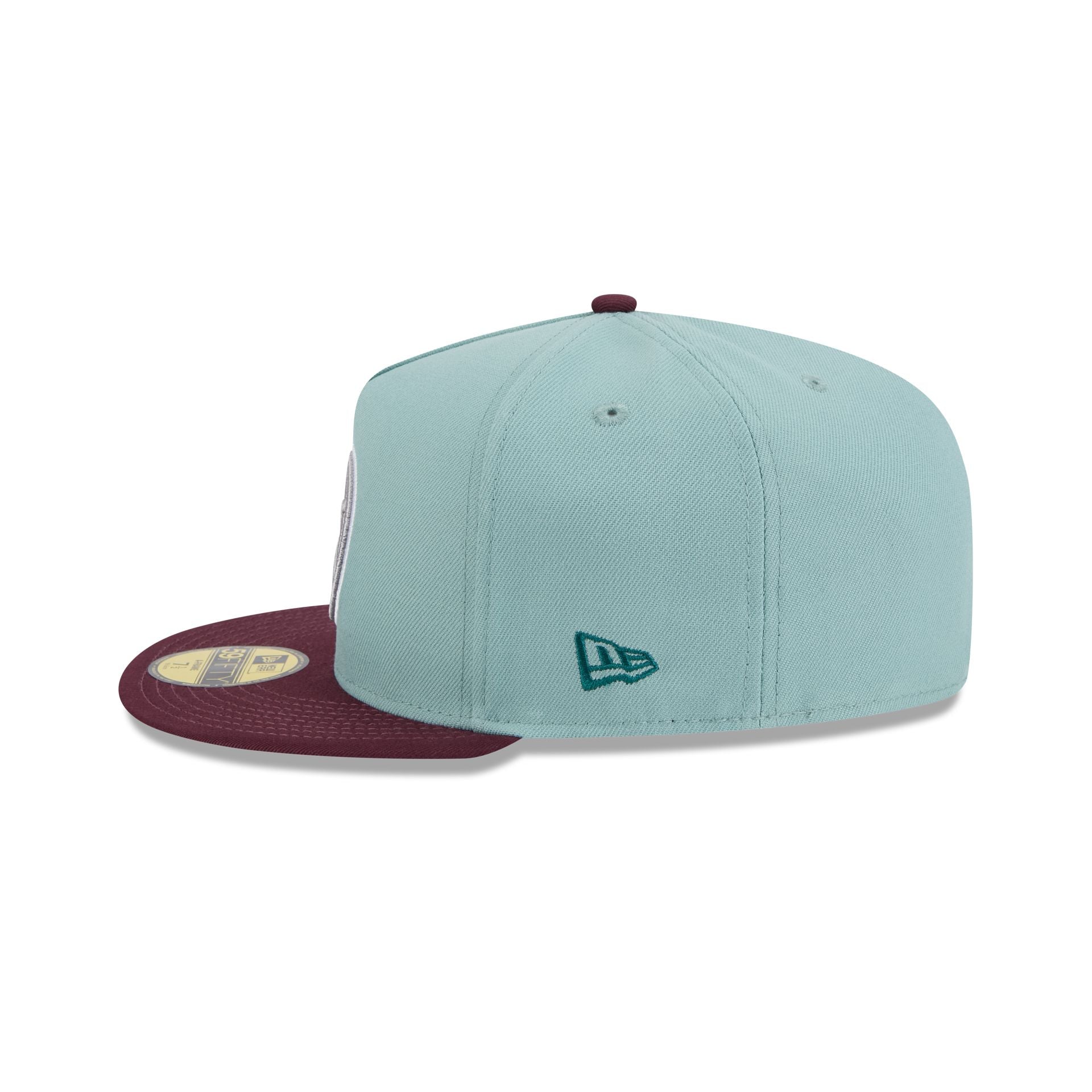 Denver Nuggets Beach Kiss Blue 59FIFTY A-Frame Fitted Hat - Image 4