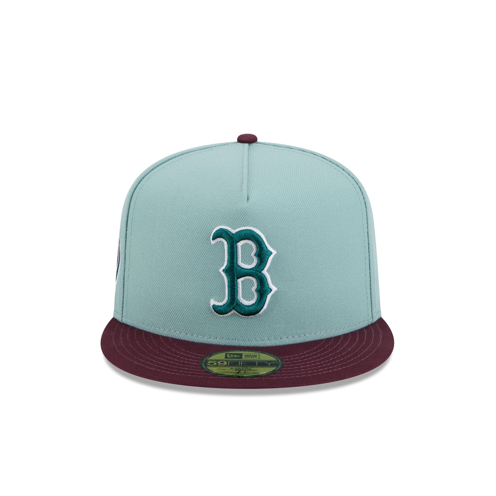 Boston Red Sox Beach Kiss Blue 59FIFTY A-Frame Fitted Hat - Image 2