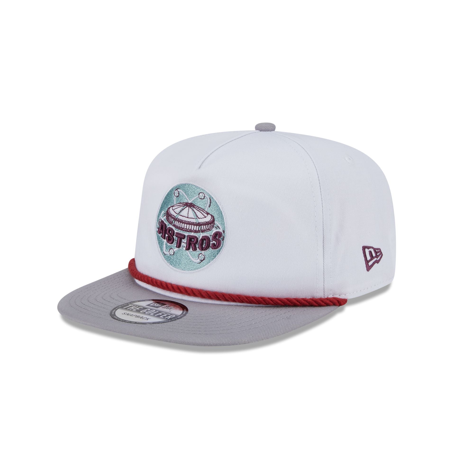 Houston Astros Optic White Golfer Hat - Image 3