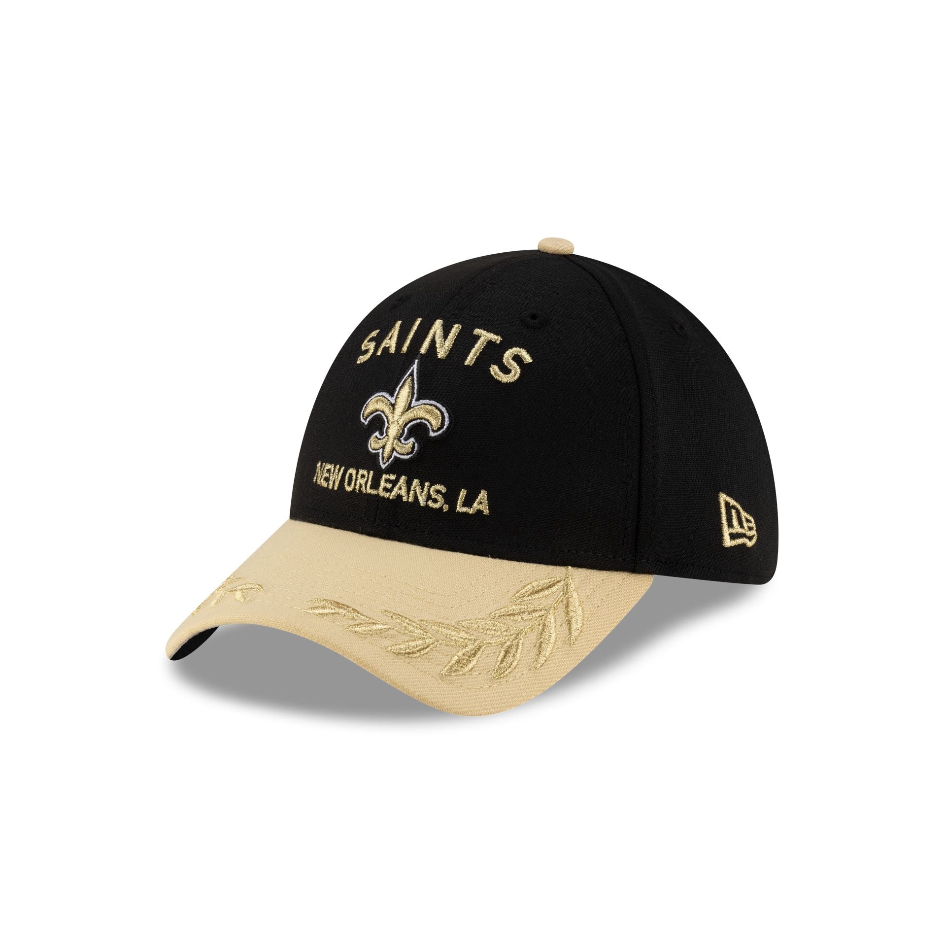 New Orleans Saints 2025 Draft 39THIRTY Stretch Fit Hat