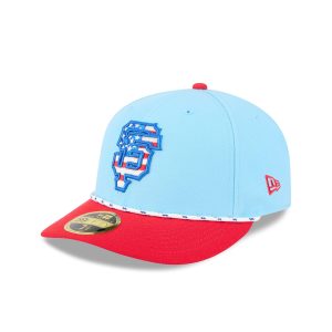 San Francisco Giants Independence Day 2025 Low Profile 59FIFTY Fitted Hat