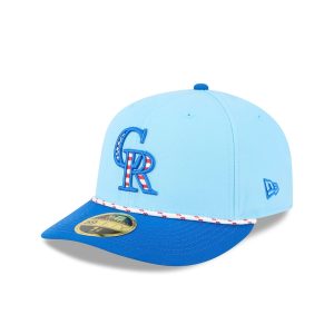 Colorado Rockies Independence Day 2025 Low Profile 59FIFTY Fitted Hat