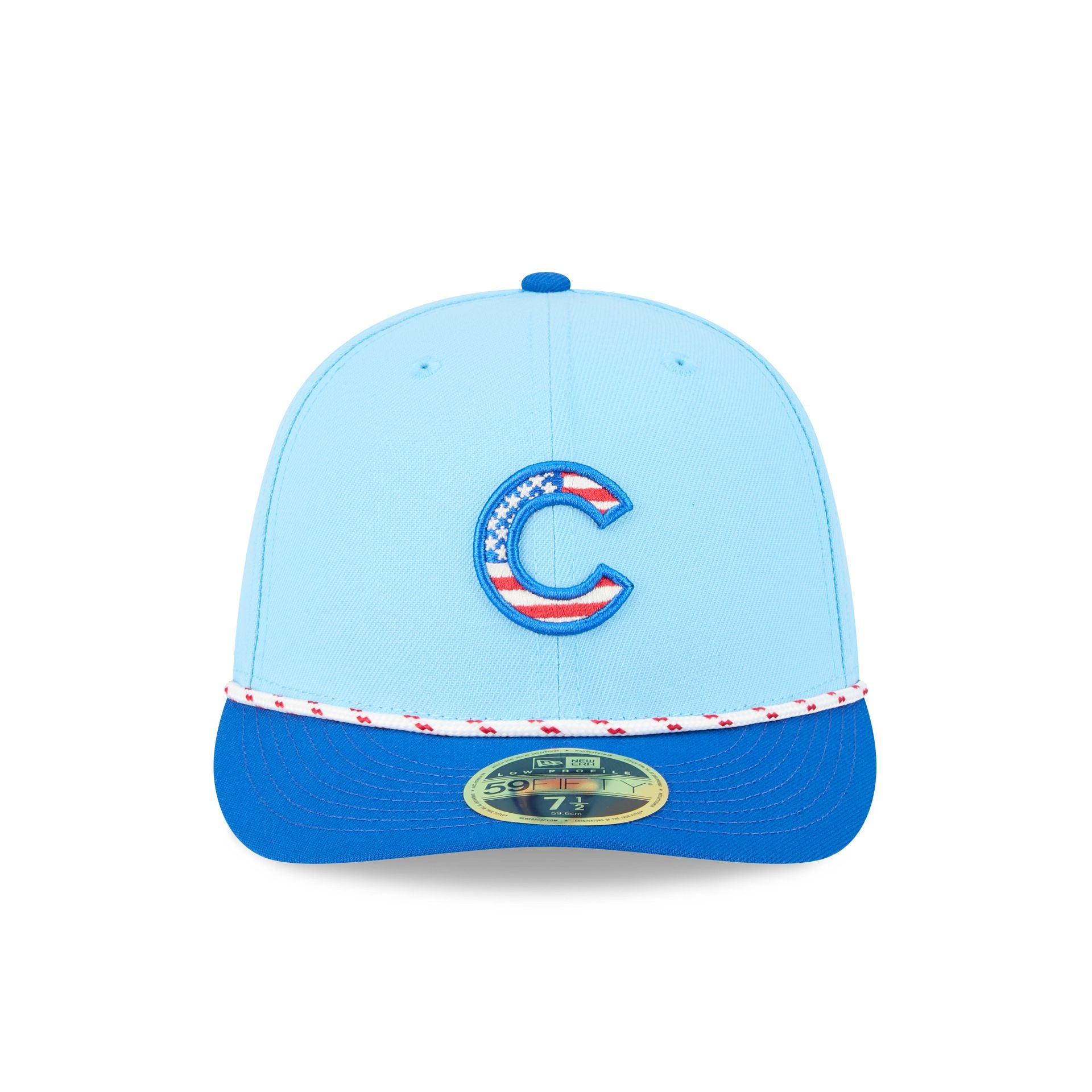 Chicago Cubs Independence Day 2025 Low Profile 59FIFTY Fitted Hat - Image 2