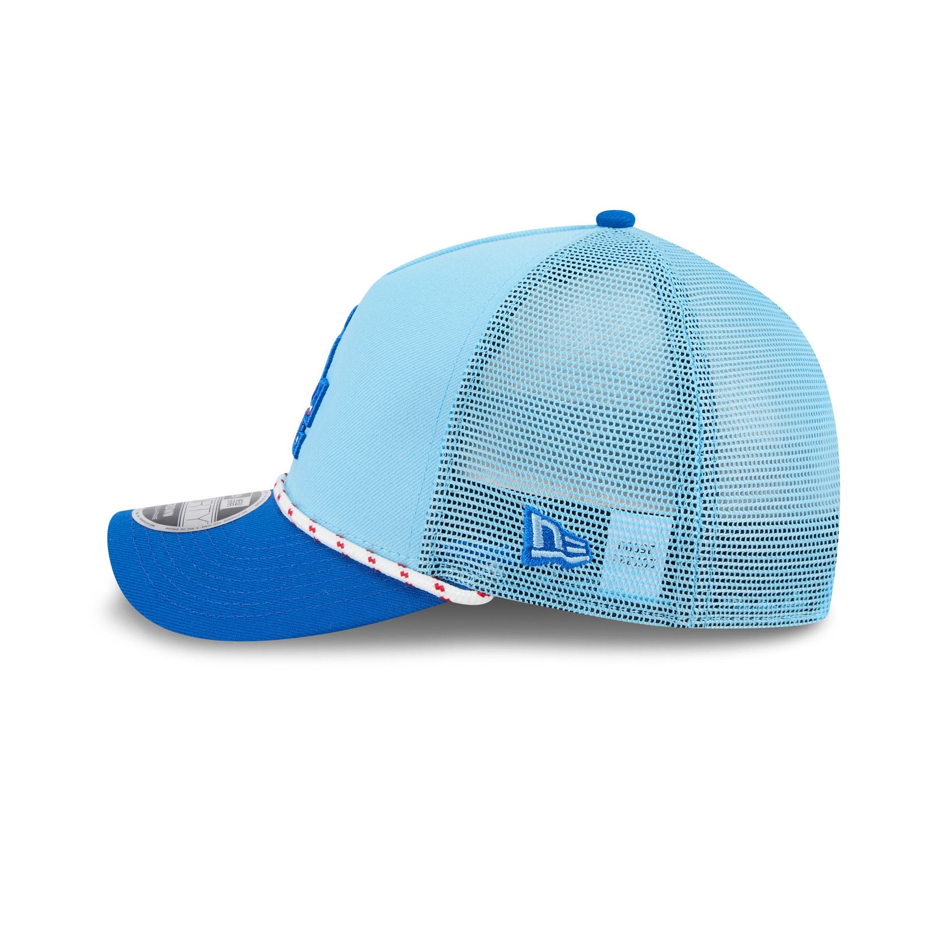 Los Angeles Dodgers Independence Day 2025 9FORTY M-Crown A-Frame Trucker Hat - Image 4