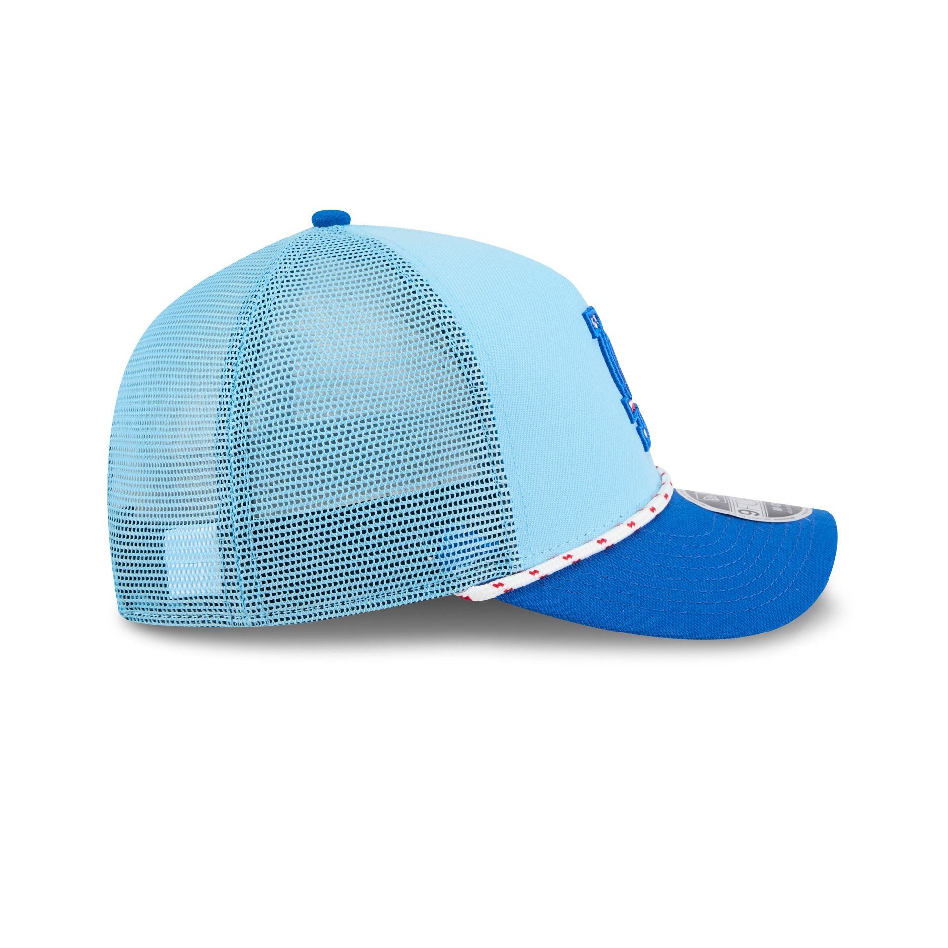 Los Angeles Dodgers Independence Day 2025 9FORTY M-Crown A-Frame Trucker Hat - Image 5