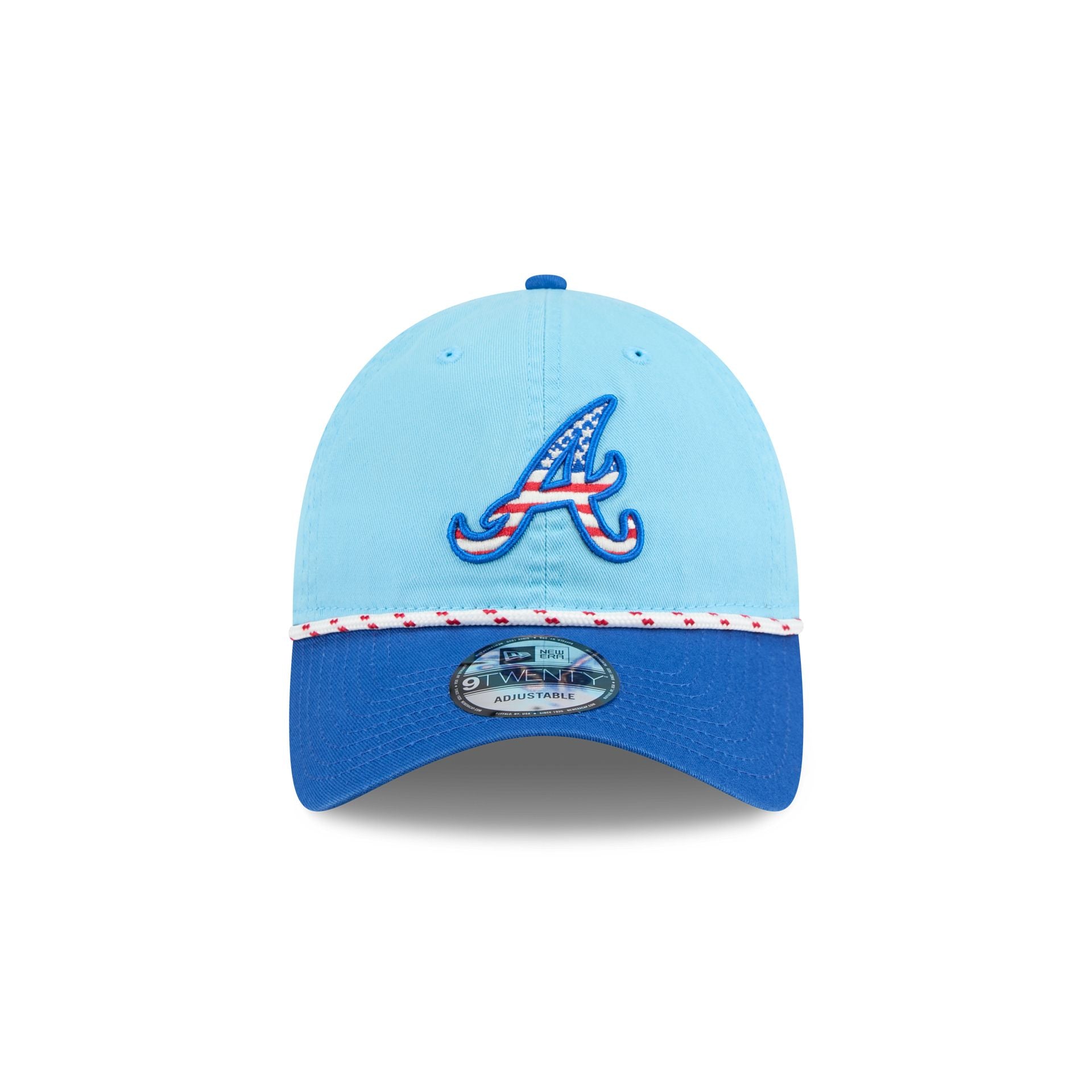 Atlanta Braves Independence Day 2025 9TWENTY Adjustable Hat - Image 2