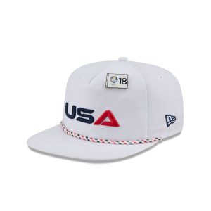 2025 Ryder Cup Team USA White Golfer Hat