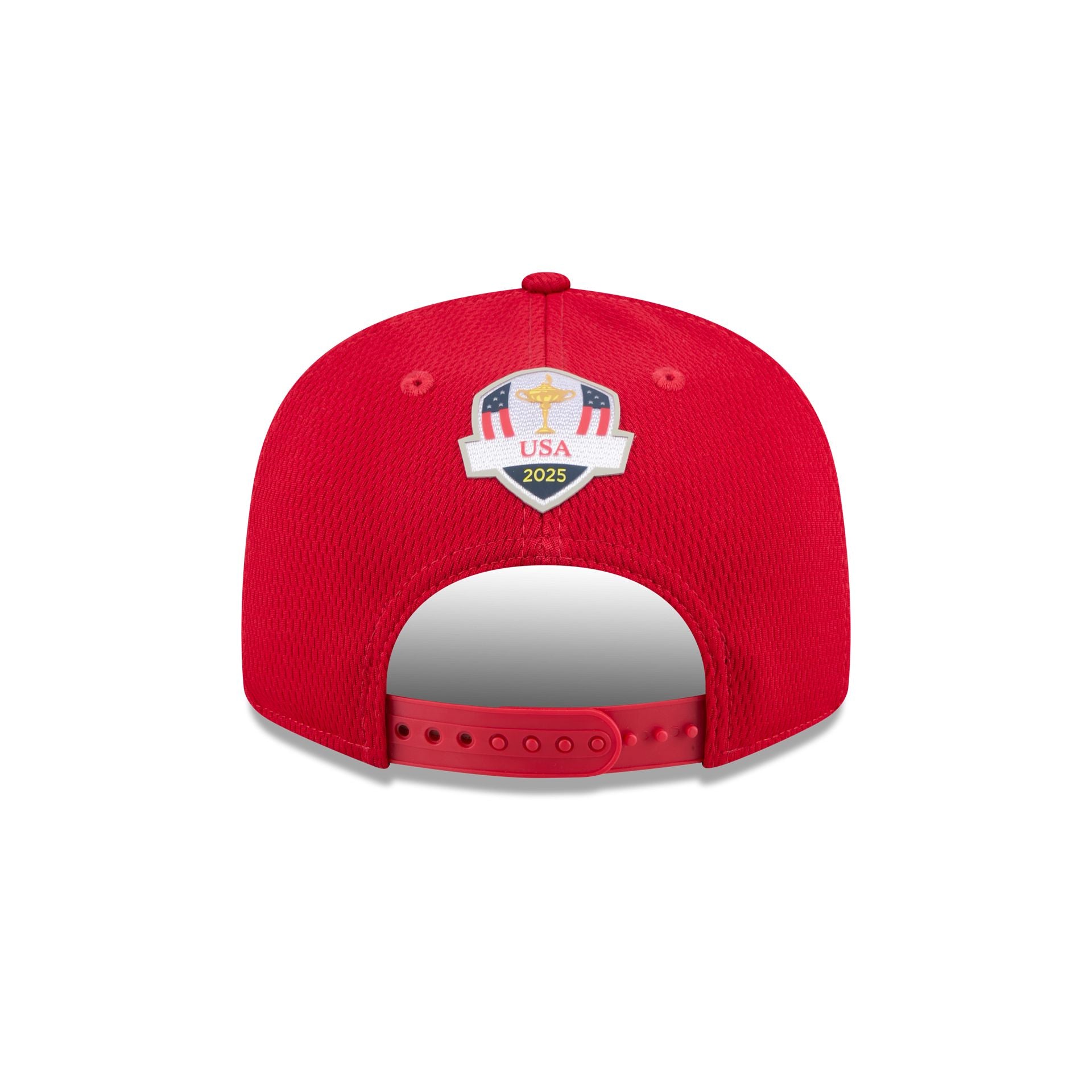 2025 Ryder Cup Team USA Red Split Panel 9FIFTY Snapback Hat - Image 6