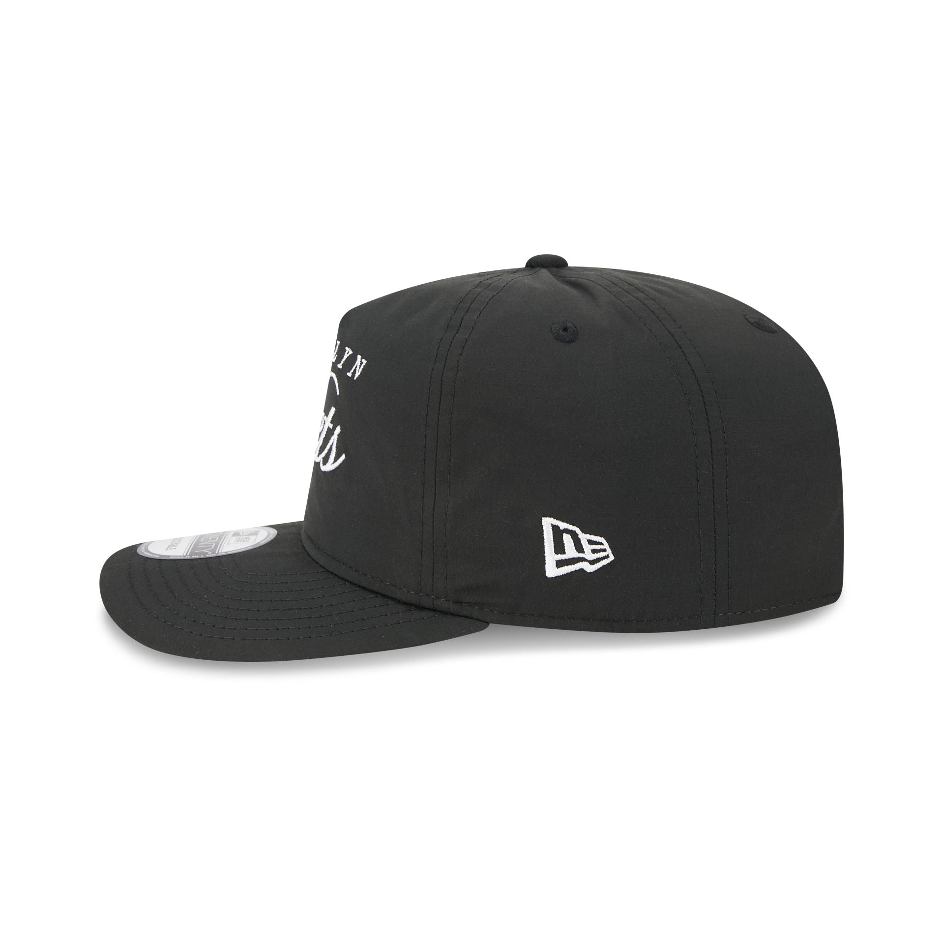 Brooklyn Nets 2025 Draft Black 19TWENTY Adjustable Hat - Image 5