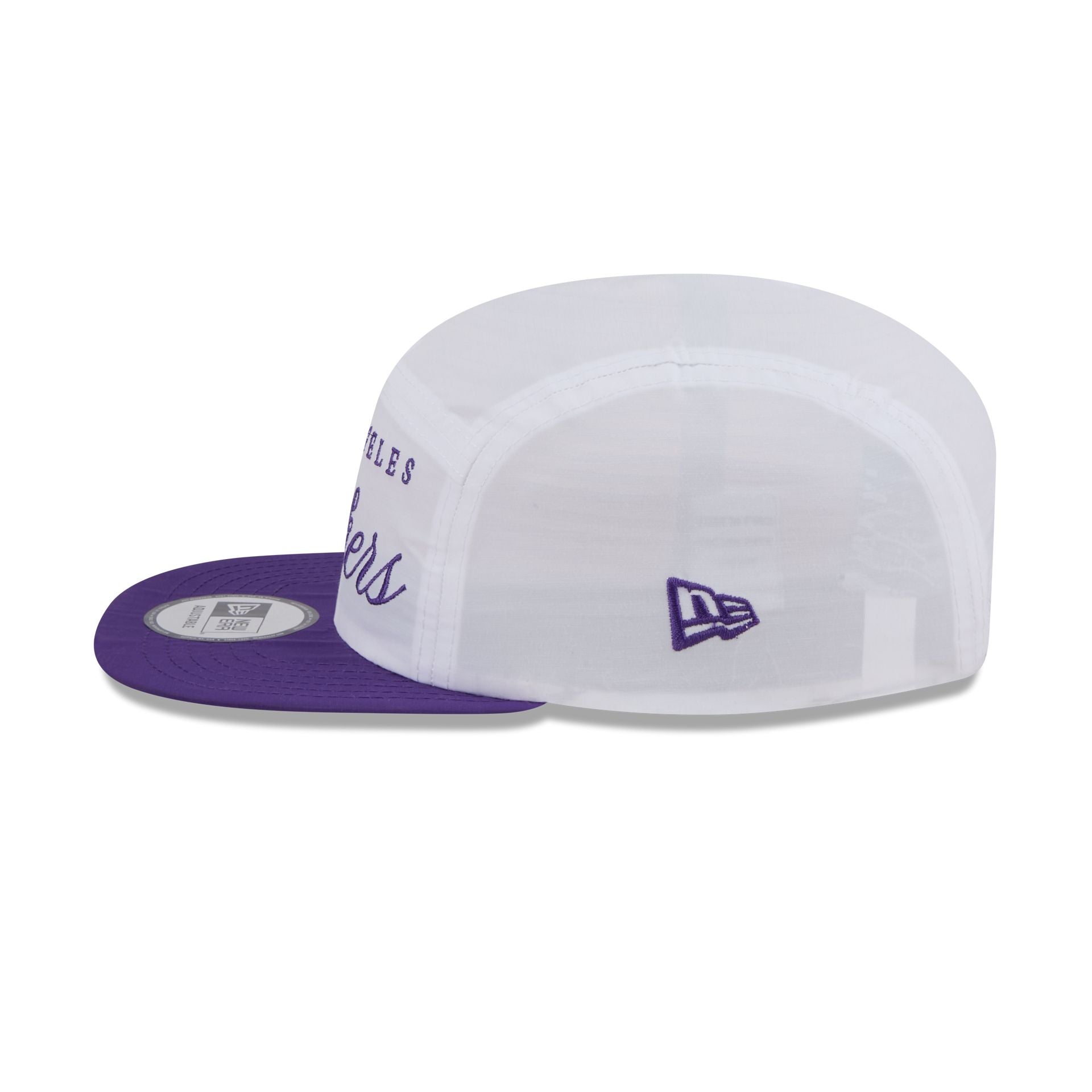 Los Angeles Lakers 2025 Draft Camper Strapback Hat - Image 5