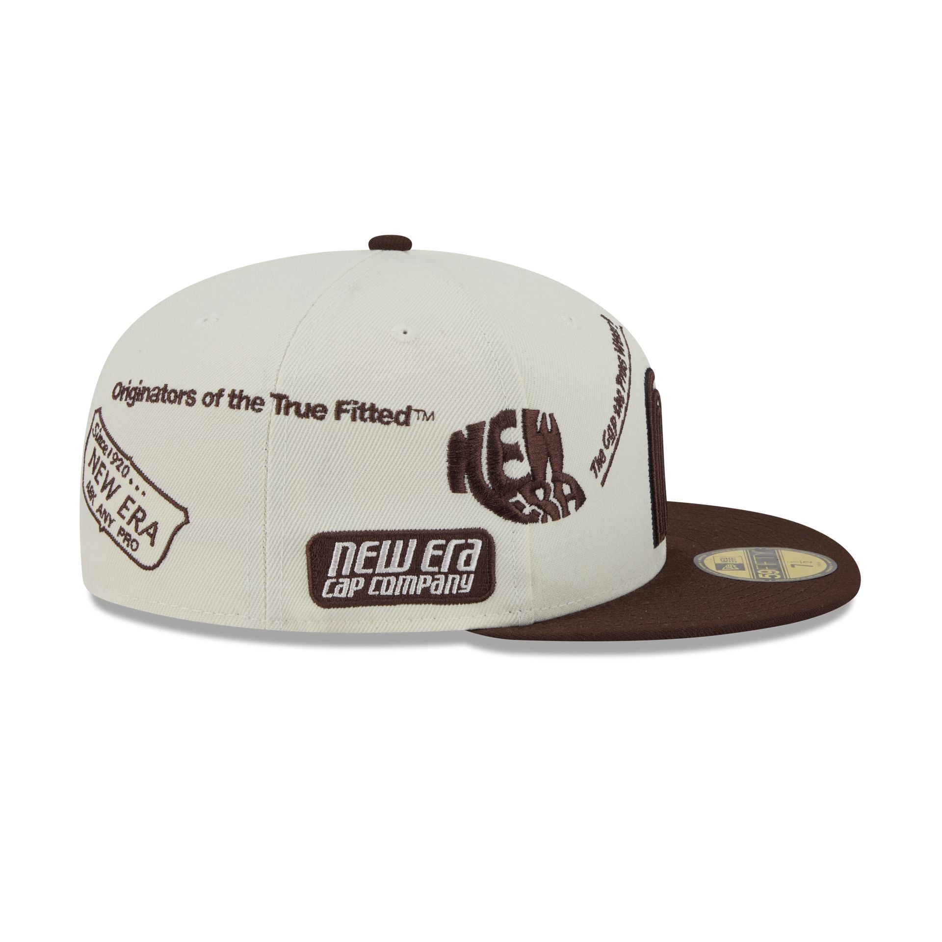 Mexico Baseball New Era Anniversary Logos Brown Visor 59FIFTY Fitted Hat - Image 5
