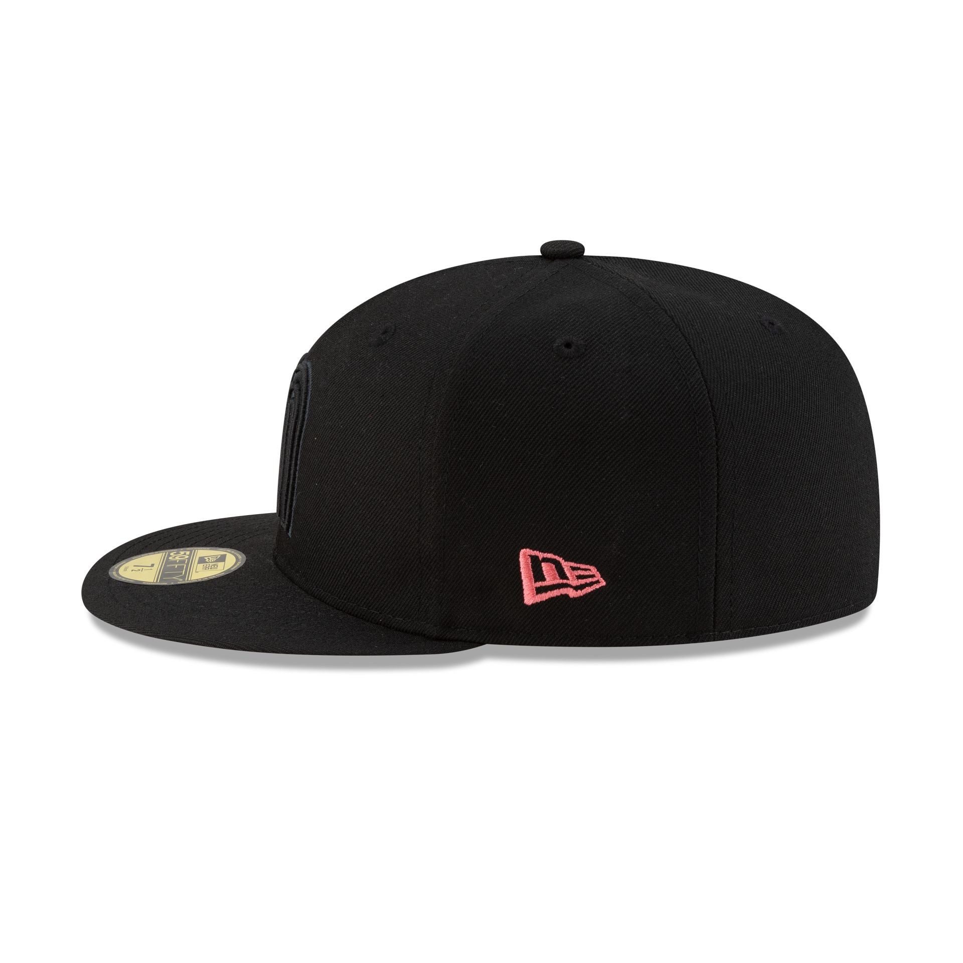 Mexico Baseball Black on Black 59FIFTY Fitted Hat - Image 5