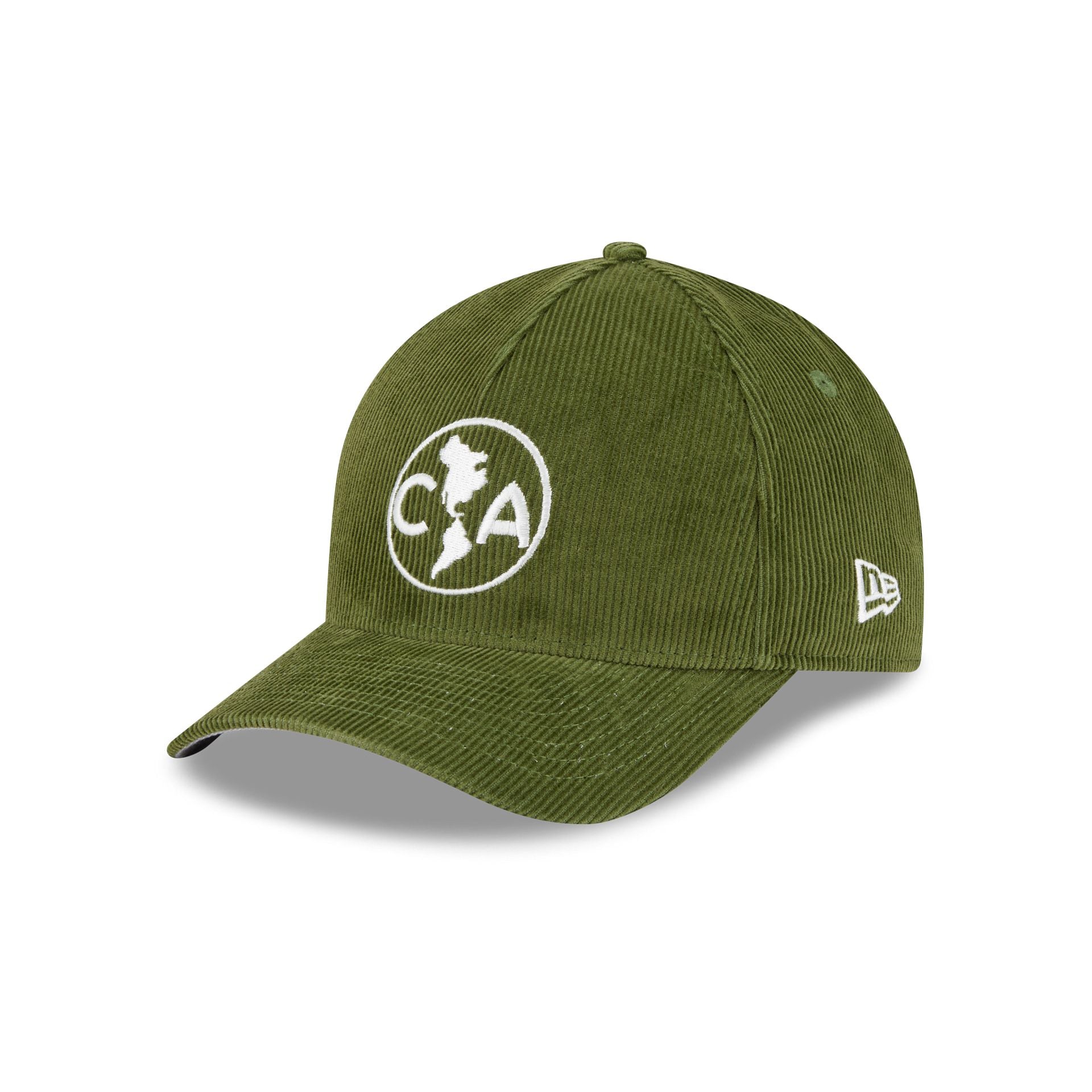 Club América Olive Corduroy 9FORTY M-Crown Snapback Hat