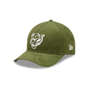 Club Tigres UANL Olive Corduroy 9FORTY M-Crown Snapback Hat