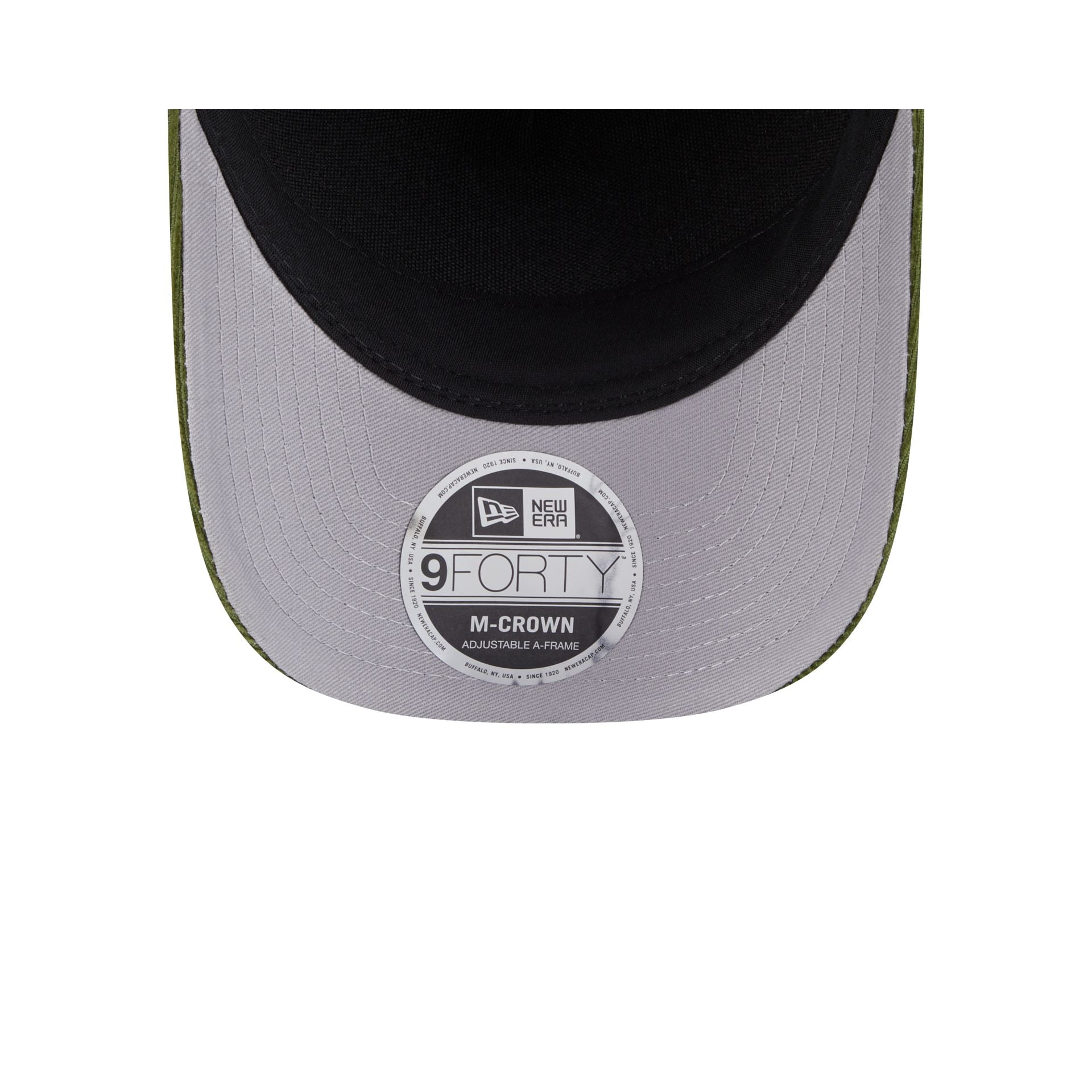 Santos Laguna Olive Corduroy 9FORTY M-Crown Snapback Hat - Image 7