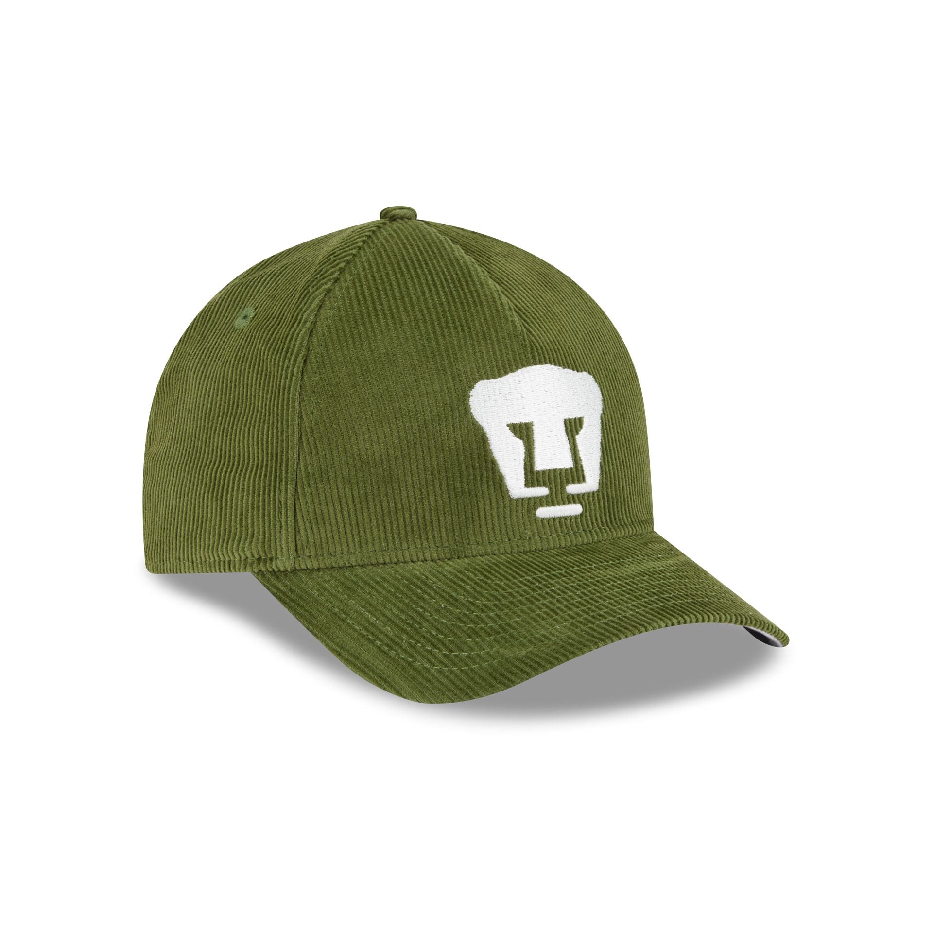 Pumas Olive Corduroy 9FORTY M-Crown Snapback Hat - Image 3