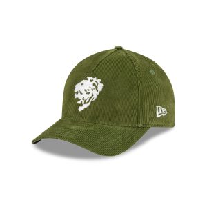 Club León Olive Corduroy 9FORTY M-Crown Snapback Hat