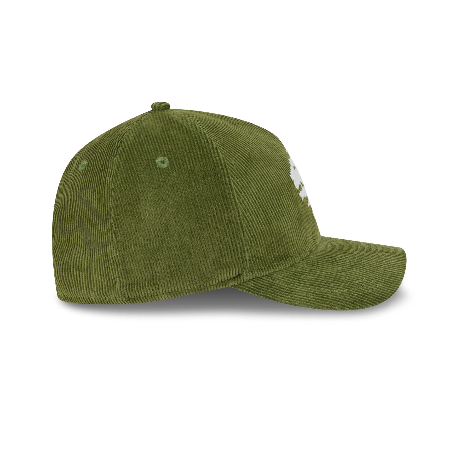 Club León Olive Corduroy 9FORTY M-Crown Snapback Hat - Image 5