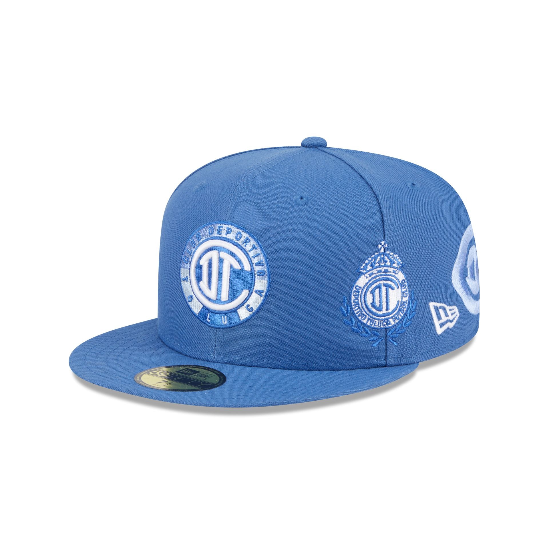 Deportivo Toluca FC Indigo 59FIFTY Fitted Hat - Image 3