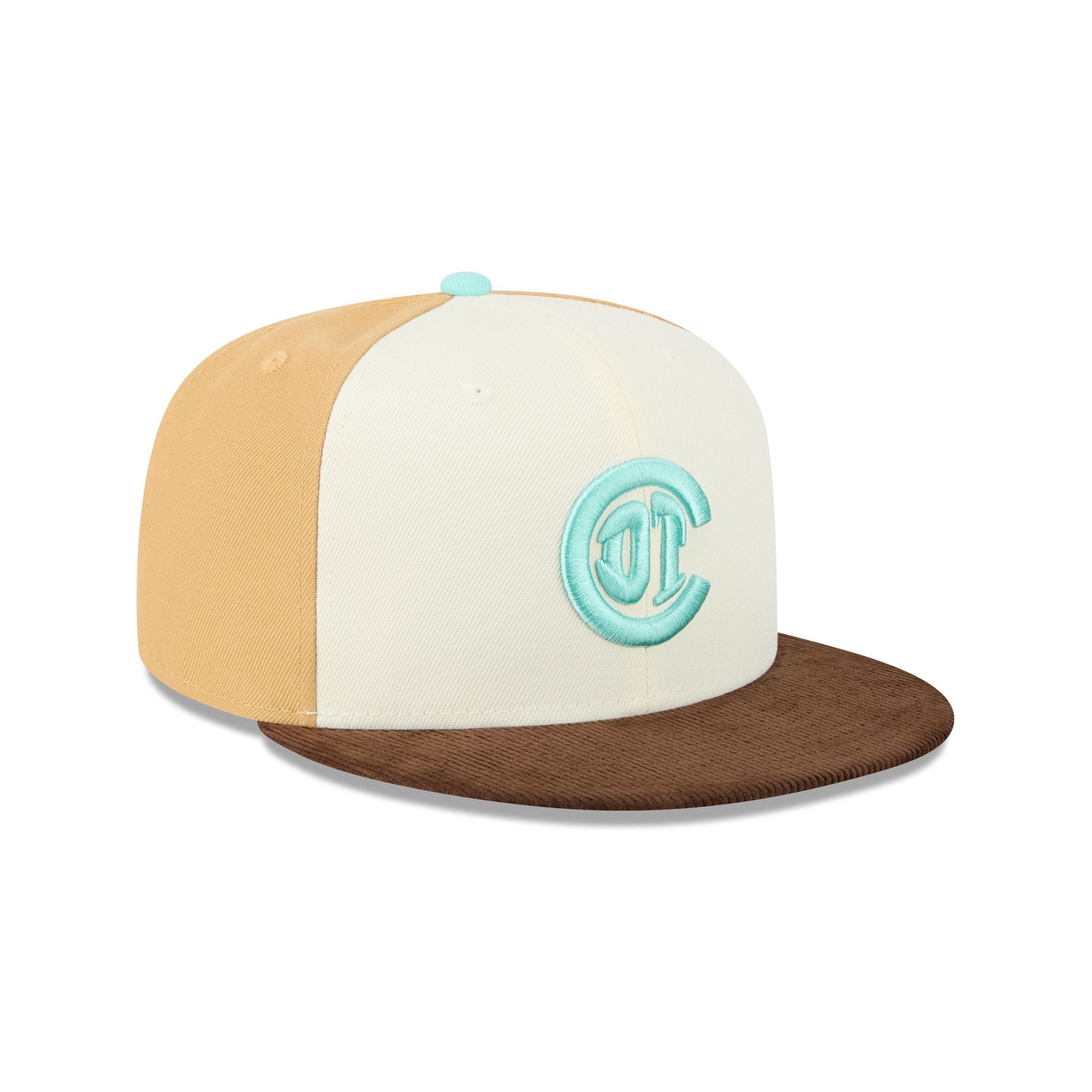 Deportivo Toluca FC Tan 59FIFTY Fitted Hat - Image 3