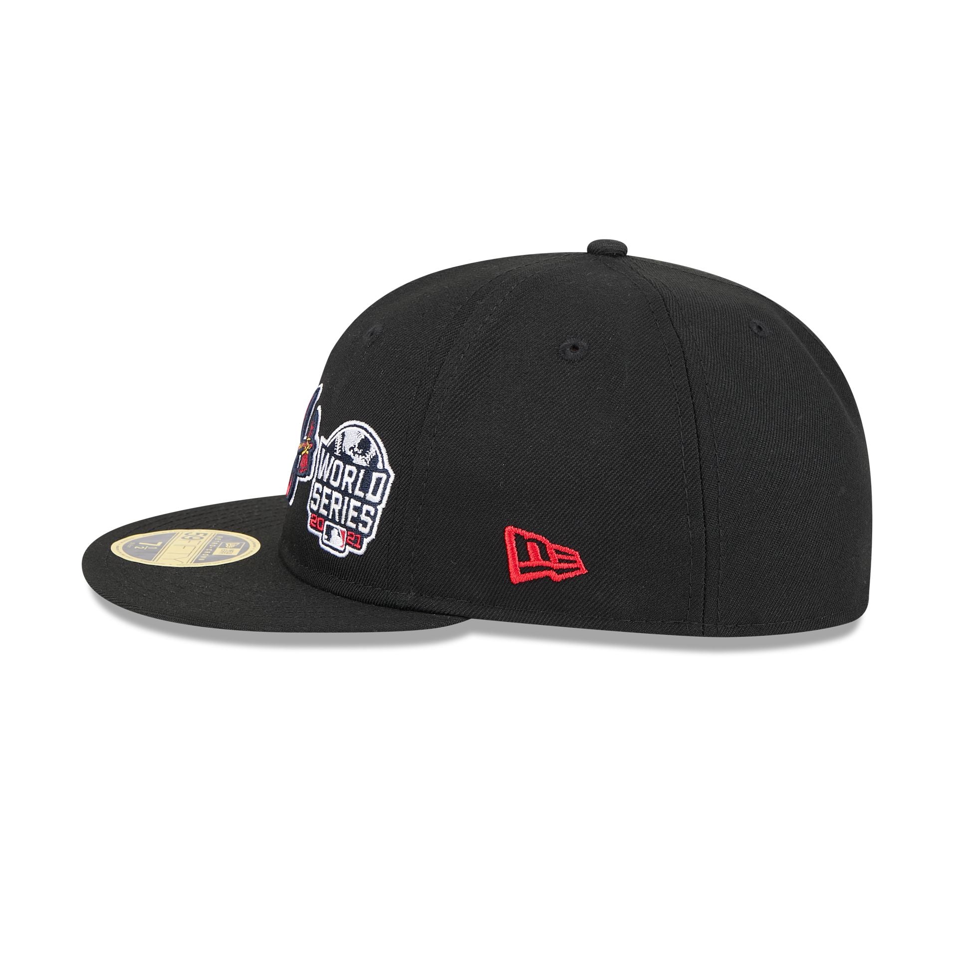 Atlanta Braves Championship Pack Retro Crown 59FIFTY Fitted Hat - Image 4