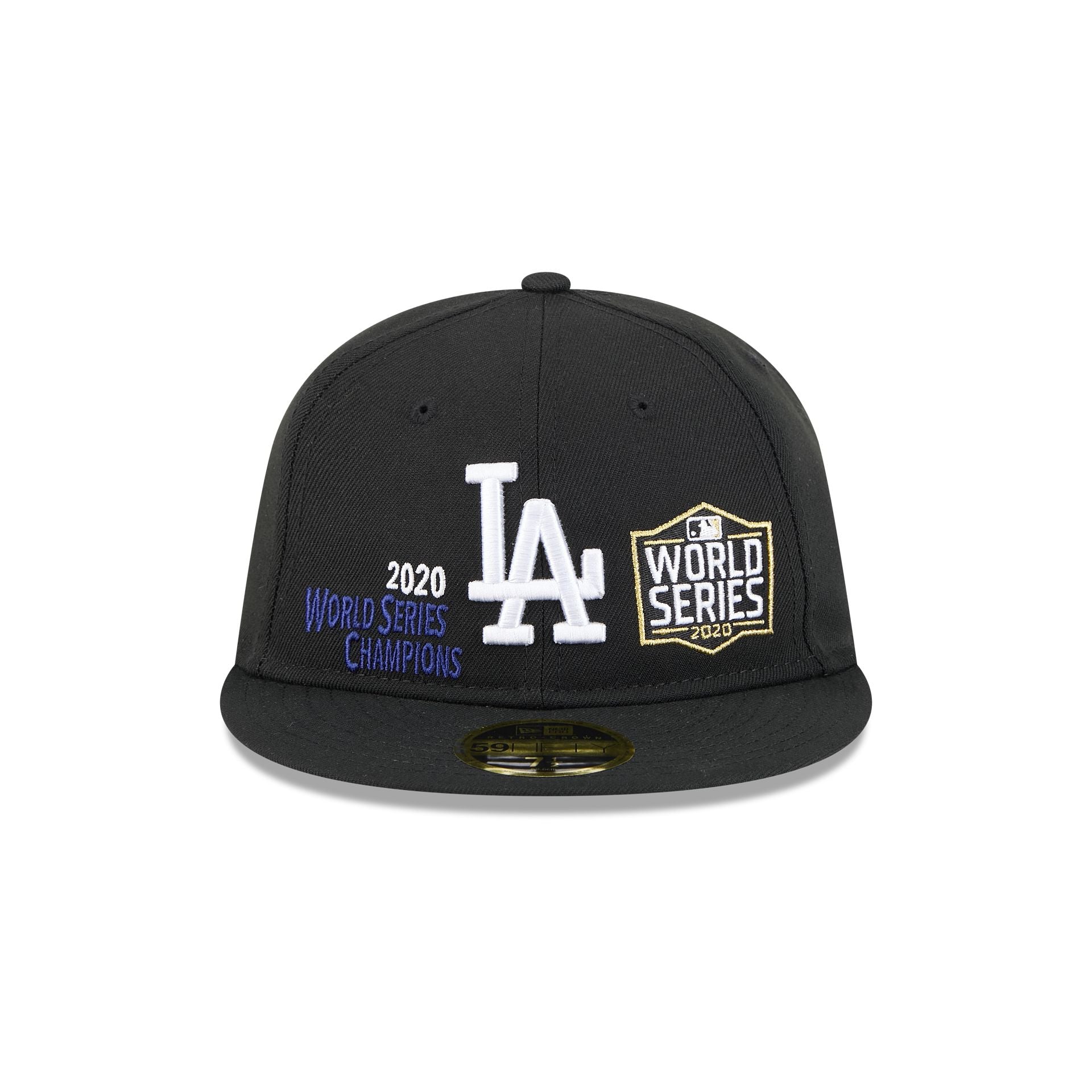 Los Angeles Dodgers Championship Pack Retro Crown 59FIFTY Fitted Hat - Image 2