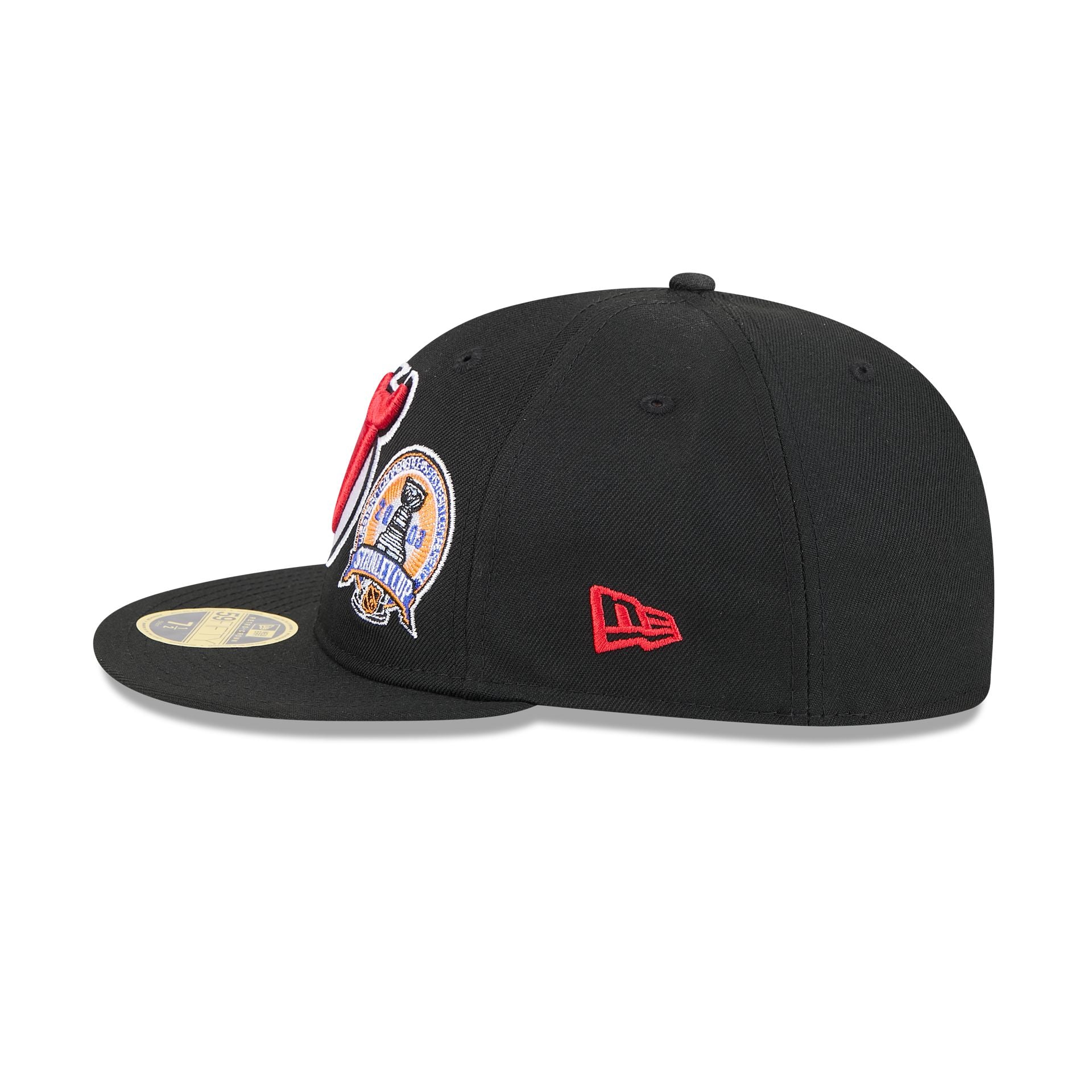 New Jersey Devils Championship Pack Retro Crown 59FIFTY Fitted Hat - Image 4