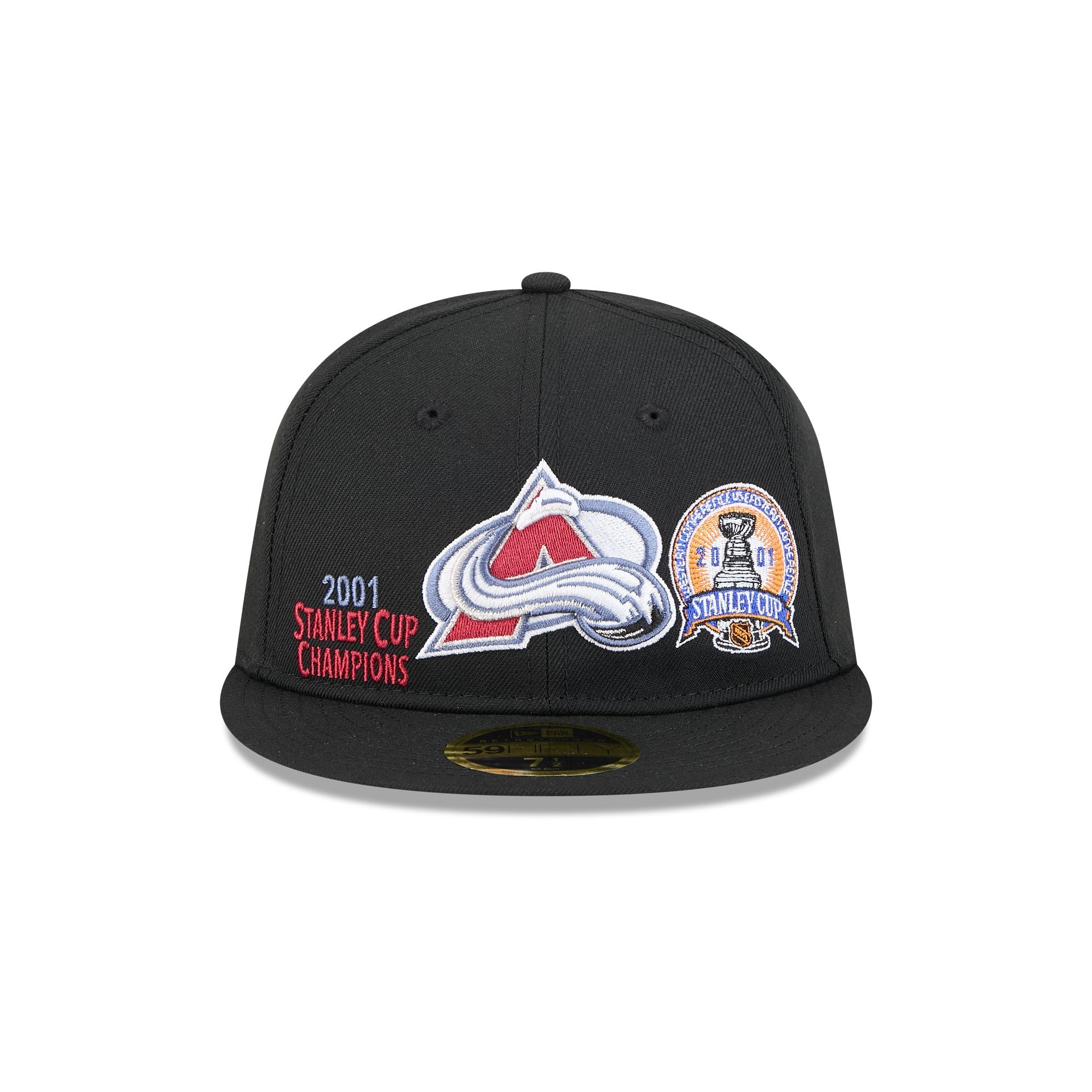 Colorado Avalanche Championship Pack Retro Crown 59FIFTY Fitted Hat - Image 2