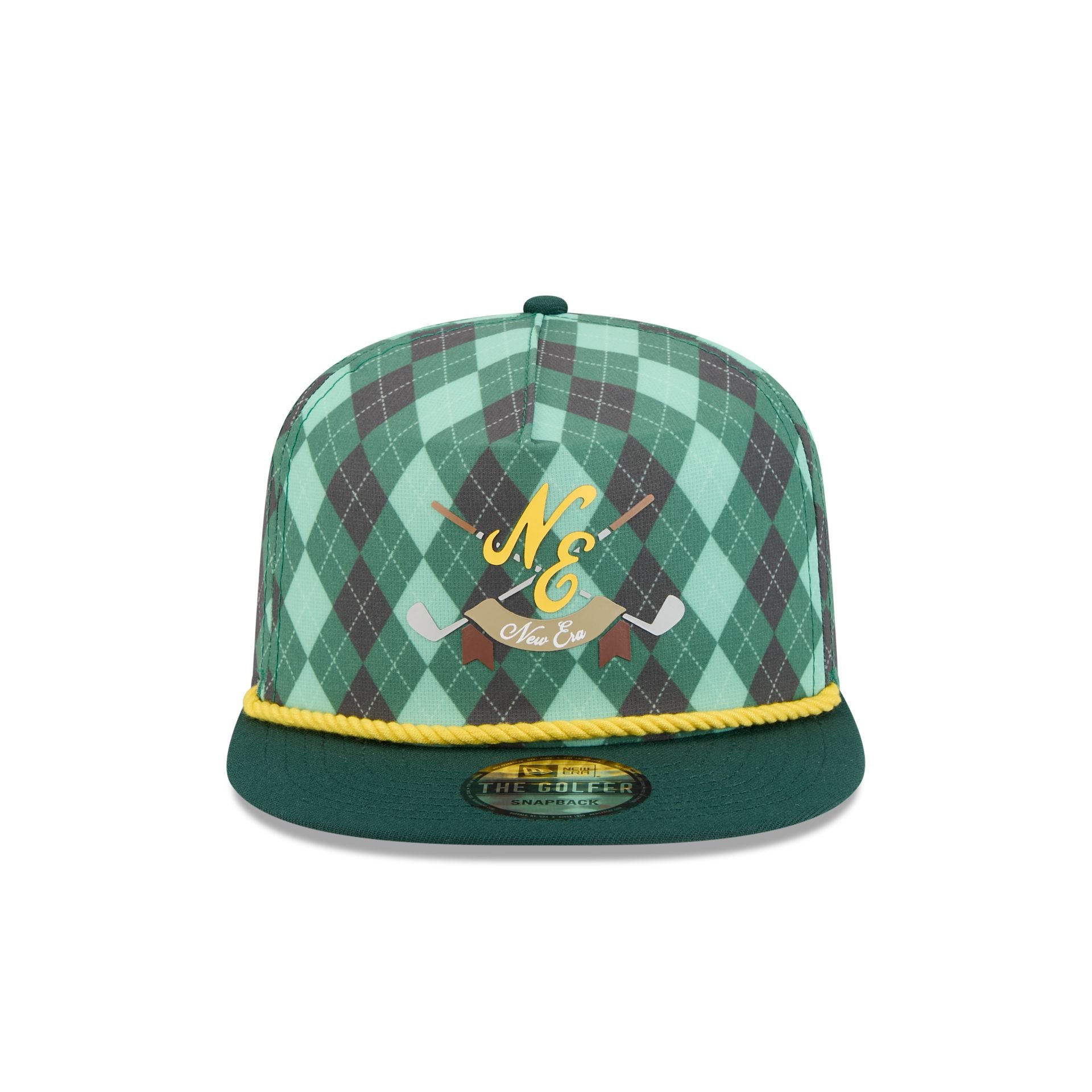 New Era Cap Green and Gold Pack Golfer Hat - Image 2