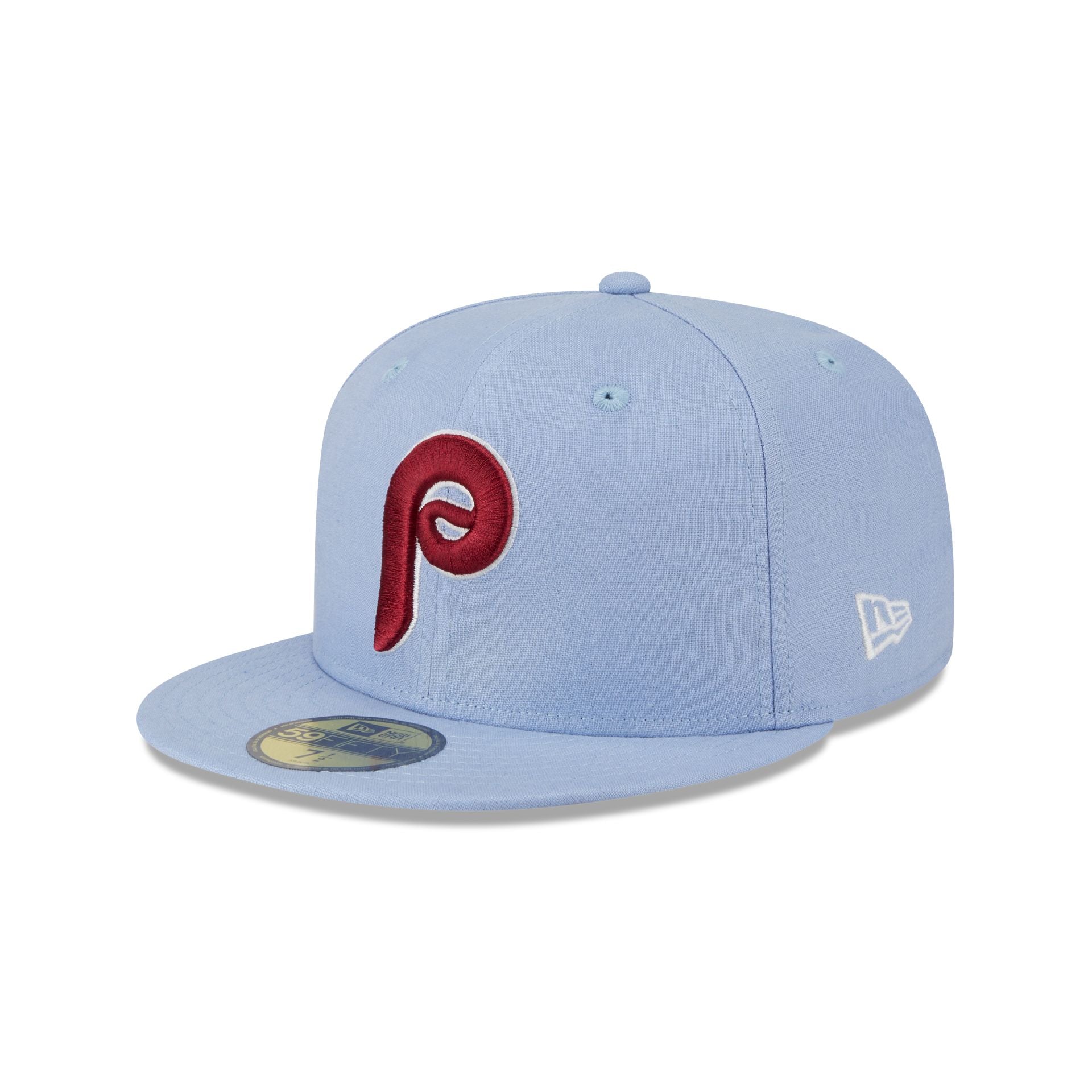 Team Linen Philadelphia Phillies 59FIFTY Fitted Hat - Image 3