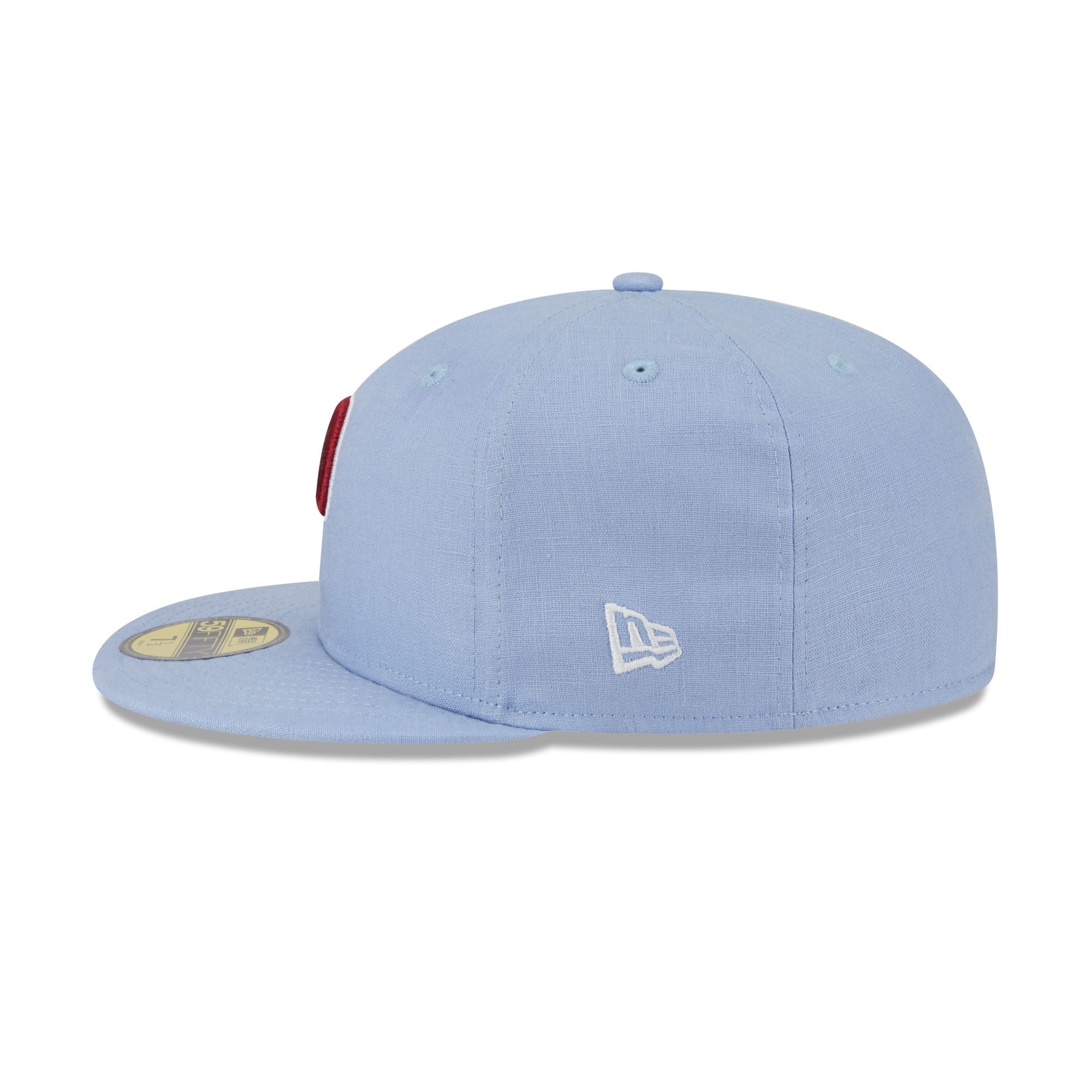Team Linen Philadelphia Phillies 59FIFTY Fitted Hat - Image 5