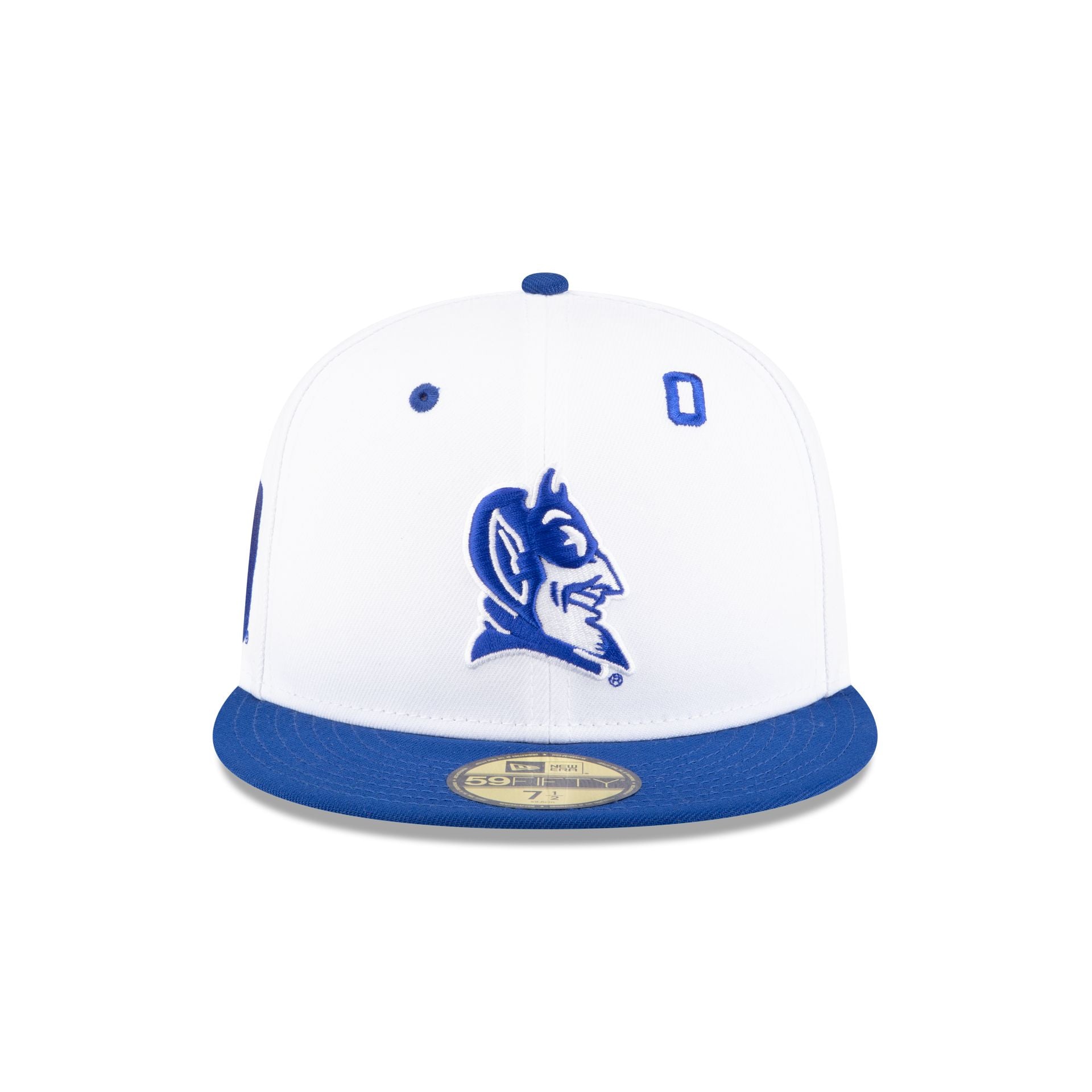 Jayson Tatum x Duke Blue Devils White 59FIFTY Fitted Hat - Image 2